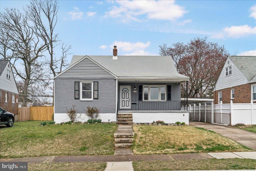 Welcome Home to 3210 Sperl Court!  This Beautifully updated Cape Cod will give you the space you need to create a life you desire.  This 4 Bedroom, 2 Bathroom home has so much to offer.  When you walk inside you're instantly greeted with the gleaming refinished hardwood floors!  The main level offers a spacious living room, dining room, kitchen, 2 entry level bedrooms and full bathroom.  Kitchen boasts S/S appliances, white shaker cabinets, ceramic tile flooring, and so much more!!  Upstairs you'll find 2 additional bedrooms and full bathroom.  The basement has been partially finished to include a large rec room perfect for entertaining and a large utility room with washer and dryer and lots of extra storage space!  When you walk outside your backyard Oasis awaits!  Enjoy the summers with your own inground pool with slide!  Private off street parking with attached carport.  This home truly has it all and there are numerous updates throughout!  Book your private showing today before it's gone!!