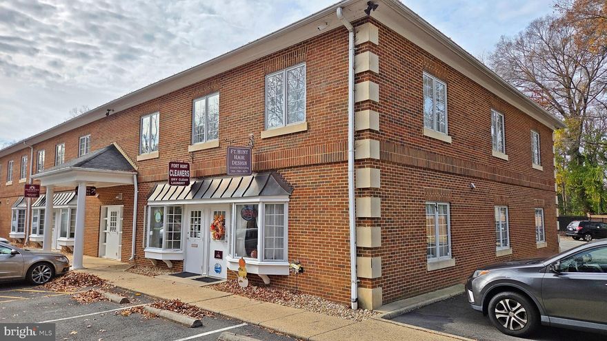 Arlington Realty, Inc. / Virginia Smith as exclusive agent, is pleased to offer the opportunity to lease a ground floor Turnkey Hair Salon or Retail Space. Modern, Professional Layout – Features a reception/waiting area, open floor plan, shampoo bowls, stylist stations, storage, and 2 restrooms — easily adaptable for alternative retail needs. While currently configured as a salon, the space is well-suited for a variety of retail or service-oriented tenants, including boutique retail, wellness, small medical, professional services, or specialty shop concepts. Prime Location – End Cap Space - Conveniently located just off Richmond Highway (Route 1). Surrounded by dense residential communities that support strong daily customer activity. Ample On-Site Parking – Surface parking available for customers and staff.  Base rent:  $2,975/mo. NNN.  NNN’s = $3.48/SF ($310.01/mo.). Total rent = $3,285.01/mo.  Tenant pays for their own cleaning, phone/internet.  Salon FF&E available for purchase at $25K.  Current tenant can stay on as a stylist 3 days per week.