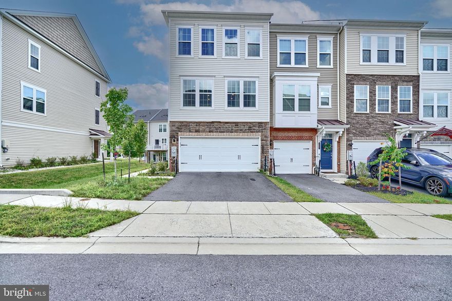 This well-maintained 3-level end unit townhome features 3 bedrooms, 2 full bathrooms, 1 half baths, a 2-car rear garage, side front entry, offering spacious and comfortable living. The entry floor boasts foyer entry with hardwood, sitting area with carpet. Stairs and Main floor with hardwood flooring and Stainless steel kitchen appliances with granite counters, dine-in island, half bath, deck entry from kitchen/dining, and pantry. The luxurious owner's suite with walk-in closet and master bathroom with dual sink, soaking tub and standing shower, additional 2 bedroom, hallway full bathroom and laundry area are located on the upper level. The prime location allows for easy commuting to Baltimore and DC. This townhome is part of the SHIPLEY HOMESTEAD community, offering open green spaces, upscale amenities, and a vibrant community atmosphere. Residents can enjoy the covered pavilion and grills, playgrounds/tot lots, community pool, gym, soccer field, trails, sidewalks, and more, providing endless opportunities for recreation and relaxation. With its prime location and functional design, this townhome is an ideal choice for those seeking an active lifestyle and comfortable living. Tenant Qualifications: 680+ credit score, Income: 1:3 ratio, no evictions or no criminal background.