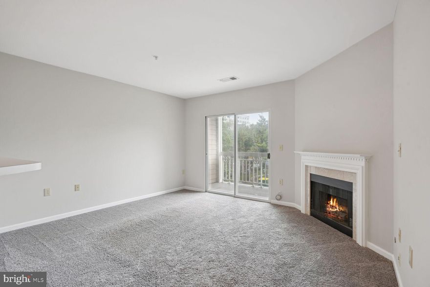 Welcome to Worldgate Condos!  Our listing is a 2 bedroom, 1 bath  unit on the 2nd floor.  The unit has been freshly painted throughout,, carpet professionally steamed cleaned.  There is 1 parking space inside garage that conveys with this sale.  The current sellers have enjoyed their time here, the balcony was a bonus space that allowed for coffee breaks outside , the gas fireplace have kept the warmth going on chilly evenings, and the tree line views from both bedrooms offer added privacy and a welcome preview to a natural landscape. 
We hope you will enjoy it as much as they have!