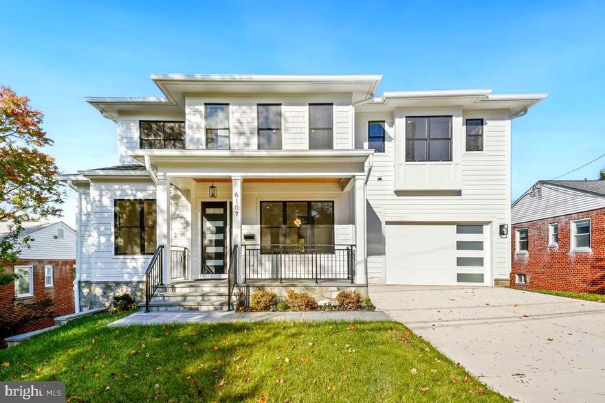 Stunning new construction residence located in a quiet Cul De Sac. Open plan, airy rooms, 10' ceilings on the first floor. Pella windows, solid white oak flooring on 1st. and 2nd. floors, 7 bedrooms and finished walkout basement.
First floor: 10' high ceiling, spacious family room with gas fireplace, gourmet kitchen, 2 tone cabinets, Quartz counter tops, premium Thermador stainless steel appliances. Formal dining room, living room/library, fifth bedroom/office with private full bathroom. Screen porch and deck.
Second floor: Bonus loft family room, spacious primary bedroom suit with 2 hers/his walk-in closets, bathroom including large shower, soaking free-standing tub, dual lavatories.
3 additional bedrooms on the 2nd. floor all with walk-in closets and 2 more full bathrooms.
Lower level: 
 Walk-out finished basement with 2 bedrooms and a full bathroom. Spacious walkout recreation room with wet bar sliding door opening to a beautiful covered and paved patio. Second exit door from the side of the basement as a private entrance for in-laws or office use. 
Large mechanical room, hi-efficiency HVAC and 75 gallons HF Water heater.
2nd. HVAC unit in attic.