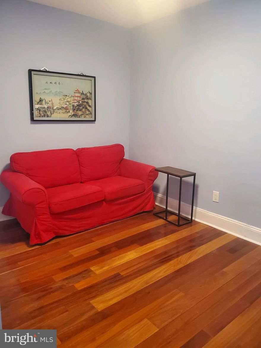 Welcome to 1636 s. 6th street, this beautiful and cozy 1 bedroom/ 1 bathroom, features a combination of tile and hardwood flooring throughout the unit. This unit is fully furnished on the 3rd floor of a triplex, there are 2 flights of stairs to access the 3rd floor unit. Upon entrance into the unit, you enter into the kitchen which has tile flooring, equipped with a refrigerator, microwave, gas range stove/oven, cabinets, radiator, dual stainless steel sinks and 2 windows for natural lighting that overlook the city.  Once in the dining room there's an expandable table securely mounted to the wall to use to dine or study, including 2 tall chairs. On top of the hardwood flooring in the dining area there is a comfy red accent couch that adds a pop of color to the unit along with a 55 inch flat screen smart tv for your leisure. The tiled bathroom has a tub/ shower combo, linen closet, mirrored medicine cabinet, sink, radiator, and mini cabinet above the toilet. In the bathroom ceiling lighting is available but feel free to make use of the natural light and fresh air that enters through the window behind the tub as well. The bedroom features a queen size bed with 4 pillows, ceiling fan/light, 1 large dresser, one closet, a small work desk/vanity area with mirror and chair, 2 small lamps on top of 2 night stands at each side of the bed and a radiator for warmth. In the summer months an AC unit will be provided and mounted by the Landlord to add additional comfort to cool down the unit on  those hot summer days. This unit is a none smoking unit. No pets.
 Immediate access to Septa’s 29 Bus Route is only a few steps away on the corner of the block 6th and Morris street, Septa’s 47 Bus Route is just a block away on 7th street and there’s only a .7 mile walk to the Broad street train line. With such access to public transportation bus and train routes, there’s no place in the city that’s off limits. Schedule your showings today. (Electric, Gas, and water included in rent price)