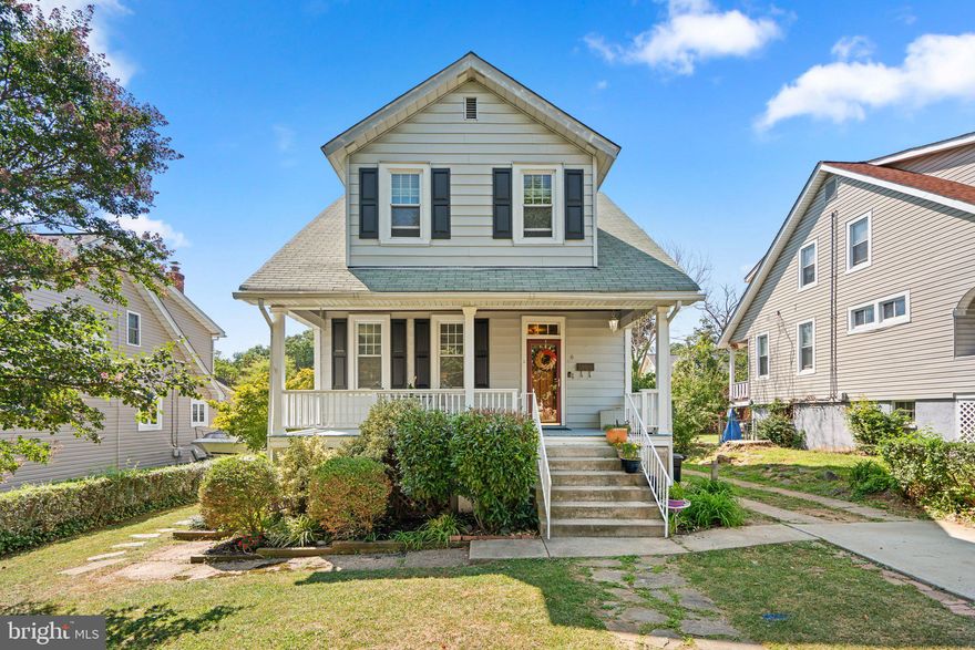 Welcome home to 6 Ridge Rd in lovely Catonsville. This home exudes warmth and character in so many areas. Beautiful front porch welcomes you, perfect for enjoying the seasons. Inside, the interior retains its original character with hardwood floors, original wood doors, high ceilings, and moldings,  all providing a perfect blend of comfort and elegance. Updated kitchen, sunroom, partially finished lower level, large closets great storage space, updated deck and fenced yard, are some additional features .  Make it yours today.