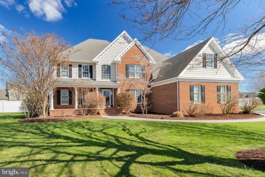 Back on the market at no fault of the seller! Grab your second chance at this amazing opportunity. Welcome to this stunning Colonial home in Salisbury’s highly sought‑after Steeplechase community. A long paved driveway and charming front porch create an inviting first impression, leading to a spacious 3‑car attached garage. Inside, the home offers an exceptional floor plan filled with natural light, custom built‑ins, elegant crown molding, detailed trim work, and beautiful new flooring throughout the first floor and upstairs hallway. The kitchen is a true showpiece, featuring granite countertops, a large island with seating, a walk‑in pantry, and a granite‑topped coffee/beverage bar with glass‑front cabinetry. High‑end stainless steel appliances—including a Viking gas cooktop, GE microwave (2026), GE Profile wall oven, LG refrigerator and GE dishwasher (2020)—elevate the cooking experience. Multiple dining options include a bright breakfast area off of the kitchen and a formal dining room. The first floor is complete with a half bath, dedicated home office with built-in shelving and cabinets, and a versatile room with a closet—perfect for a guestroom, fitness equipment, hobbies, playroom, etc. Not one, but two staircases give easy access to the second floor from any direction - a beautiful grand staircase at the entry in the foyer and a second staircase from the back laundry room when you enter through the garage. Upstairs, you’ll find four generously sized bedrooms plus a bonus room that can easily serve as an additional bedroom. The primary suite is thoughtfully positioned at the end of the hallway for added privacy and features an impressive custom “Organization Creation” closet and a spacious en‑suite bathroom with double vanity, soaking tub, walk‑in shower, and separate toilet closet. There is a second primary or guest suite with a full bathroom. Two rooms sit at the other end of the hallway and share a bathroom with double granite vanity that also serves as a hallway bathroom. The den is spacious and has an attached room that could extend as extra storage or game room etc. It doesn't stop there! Headed outside you can enjoy a fully fenced in backyard (new vinyl privacy fence installed in Sept 2020) with patio, firepit, and playground area. Residents of Steeplechase enjoy exclusive community amenities, including a fenced‑in inground pool, tennis courts, and a playground with swings—perfect for relaxation, recreation, and connection! Don't miss out, come check it out!