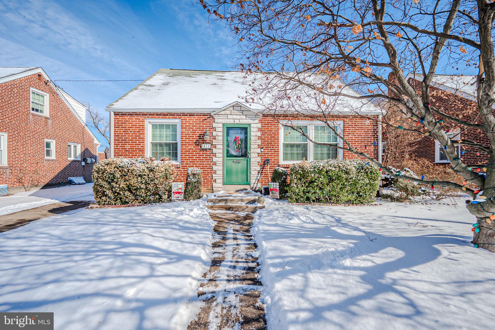 Offer Deadline 8 PM Friday 3/7/25
Charming Cape Cod with Spacious Yard & Screened Porch – Prime Ridley Park Location!
Welcome to 411 Perry Street, a beautifully maintained 3-bedroom, 1.5-bathroom Cape Cod nestled in the heart of Ridley Park. Offering timeless charm and modern convenience, this home boasts original hardwood floors, a versatile main-level bedroom, or office, and a spacious screened porch—perfect for enjoying your morning coffee or unwinding on beautiful spring/summer/fall days or evenings.
Step inside and you are welcomed by a nice living /dining area that features original hardwood floors. The adjacent kitchen features granite countertops, ample cabinetry, and tile backsplash, making meal prep a breeze. A half bath completes the main level for added convenience. Upstairs, two generously sized bedrooms provide peaceful retreats, complemented by a classic black-and-white tiled full bathroom.
The basement offers flexible space for a playroom, home gym, or media area in half, and the other half houses laundry and mechanicals. Outside, enjoy a fenced-in backyard, perfect for pets and outdoor gatherings. With a 4+ car driveway and a detached one-car garage, parking is never an issue. The home is also conveniently located within blocks of two parks that have ball fields and basketball courts.
Ideally situated with easy access to I-95, 476 (Blue Route), Philadelphia Airport, Media, Center City, local parks, dining, and shopping, this home offers the perfect blend of suburban tranquility and city convenience. Don’t miss out—schedule your showing today and make 41 Perry Street your new home!