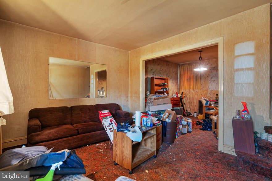 Opportunity knocks in the rapidly developing Olney section of Philadelphia! This 3-bedroom, 1-bath home is located on a well-kept block surrounded by active renovations and rehab projects—making it ideal for investors looking to add value. The property needs a full renovation but offers solid bones and great potential. Whether you're flipping or building a rental portfolio, this is a chance to capitalize on the momentum in this up-and-coming neighborhood. The home is being sold strictly in as-is condition. Seller may or may not clean out the home.