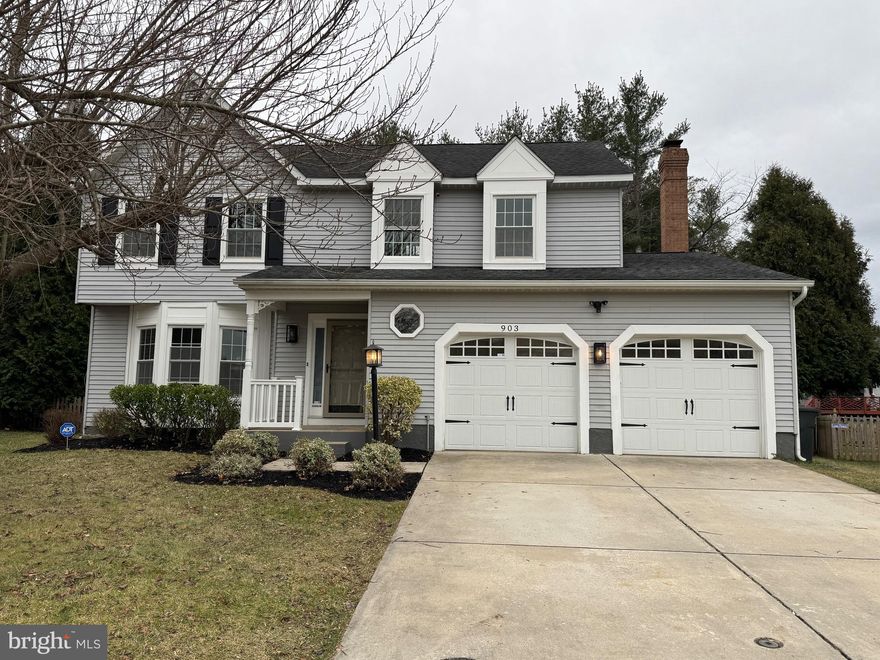 Welcome Home. Stunning, renovated Colonial in sought after Brentwood Woods Subdivision.  Gleaming hardwood floors greet you as you make your way into the home and enter your living room, dining room and modern, gourmet kitchen, featuring ample white shaker cabinets, Stainless appliances, quartz counters and upgraded light fixtures. An oversized, multi level no maintenance deck leads you to a large, level  backyard.  The large 2 car garage is perfect for parking, storage, or a workshop. The finished basement includes a laundry area with barn doors,  a full bathroom with custom tile shower and a bedroom.
The upper level features 3 generous sized bedrooms and a full bath with custom tile enclosing the tub. A large Primary bedroom and en-suite featuring a state of the art-light up, dual vanity and a large shower with custom tile.  This one won't last!