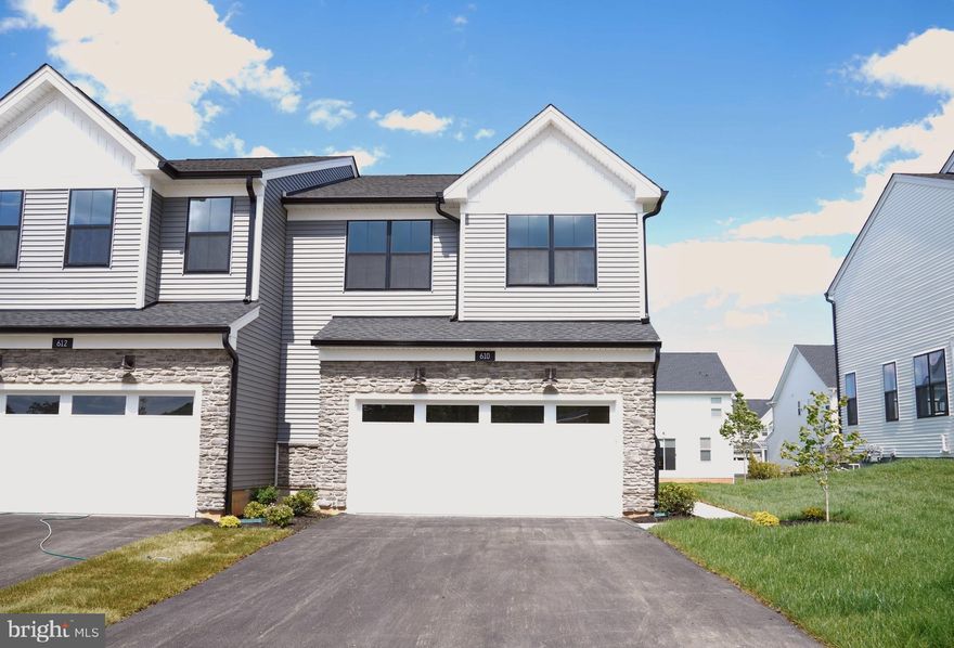 Welcome to 610 Spruce Road, located within Stonebrook at Upper Merion – a luxurious, low-maintenance and modern townhome by Toll Brothers – waiting for you to enjoy.
The lovely foyer reveals the gorgeous hardwood floor throughout the first floor, 9' ceiling, and  the bright and open concept floor plan, casual dining area and spacious great room with convenient access to the Trex extra large deck and rear yard. You will love the well-appointed gourmet kitchen with all high-end Whirlpool appliances, a 36” gas range cooktop (w/ exhaust range hood vented to outside), a large center island with breakfast bar, abundant counter and cabinet space, and a roomy pantry. On the second floor you will find a superb primary bedroom suite, with a large walk-in closet, a marvelous primary bath with an extra walk-in closet, a dual-sink vanity, luxurious shower, and a private water closet. The bright and generously sized second and third bedrooms feature a beautiful pond view, and they share a hall bath with dual-sink vanity and a large linen closet. A big laundry room with a utility sink completes the second floor. Additional highlights of this home include a convenient powder room on the first floor, and a two-car garage (with extra storage space and an available electric car charging outlet). Lawn care and snow removal provided.
This home is ideally situated in Upper Merion Township, ranked #2 on Fortune’s list of 50 Best Places to Live for Families 2024, and in the Award-Winning Upper Merion Area School District. It is within minutes to shopping, dining, and recreation in King of Prussia; Convenient access to I-76, I-476, Routes 422 and 202, and the PA Turnpike. This community also is located next to the Chester Valley Trail extension, which runs from Exton to the Schuylkill River Trail.