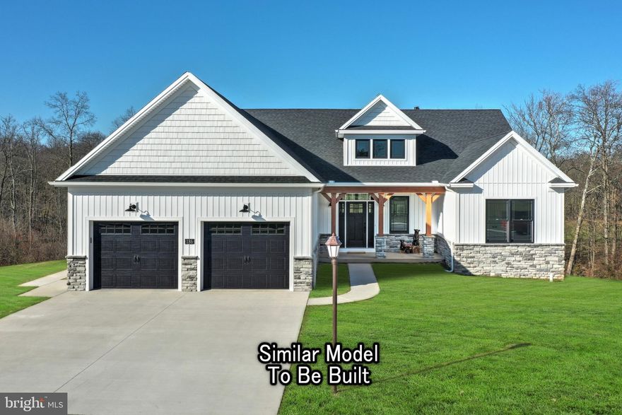 Looking for a view! Welcome to The Amanda, a custom-built 1-story home by Woodhaven Homes, set on a scenic 1.33-acre lot in Fairfield, PA, Adams County. Designed with quality craftsmanship and Energy Star performance standards, this home offers 3 bedrooms, 2.5 bathrooms, a spacious 2-car garage, a 1st-floor owner's suite, an open floor plan perfect for entertaining, and 9-foot ceilings that create an open and airy feel. The kitchen features granite countertops and recessed lighting, while covered front and rear porches provide ideal spaces to relax and enjoy the peaceful countryside and panoramic views of Carroll Valley. Buyers can choose from other models and options or bring their own ideas and plans to create a truly custom home. For added savings, homes can also be built on an insulated slab. Call the listing agent today to schedule a meeting with Woodhaven Homes and explore your options. Home prices are subject to change due to increases in material costs. The current taxes are for land only.