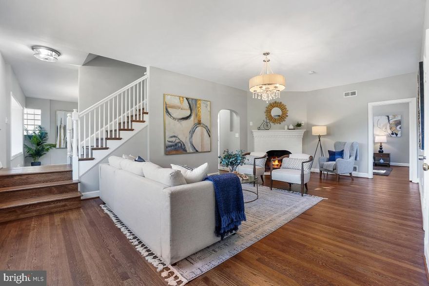 Welcome to 6600 Queens Chapel Road - a truly unique home in University Park- offering over 4000 square feet of renovated  living space. Seller is offering a $5000 credit towards custom landscaping. 
This exceptional home features six bedrooms, four traditional full bathrooms and a fifth split bathroom, newly refinished hardwood floors,  bright open rooms with high ceilings and oversized windows, an enclosed porch, a fully finished basement with separate entrance, a two car garage and so much more. 
The first floor offers flexible living space with large living and dining rooms, custom eat-in kitchen, two private bedroom or office spaces, a spacious enclosed porch and a bright sunroom. The first floor bathroom has multiple access points, two separate sinks and a deep soaking tub with optional shower. 
The second floor offers three large bedrooms with multiple closets, large windows, beautiful floors, soaring ceilings and two full bathrooms. The primary bedroom features an ensuite bathroom with an oversized shower, custom tile and a quartz bench. 
The lower level is fully finished with a large carpeted family room with a  fireplace,  a sixth bedroom with an en suite full bathroom, an oversized laundry and storage room with upcycled cabinets and quartz counters, and a fifth split bathroom with a walk-in shower and room for a sauna. The lower level can be accessed through the garage and has a separate rear entry to the outside. 
Please see the detailed floor plans in the photos for more information on the layout of the home. 
Additional upgrades include a new HVAC system, new electrical heavy up and new roof. 
The home is located in University Park- an urban-suburban oasis from the city- minutes to UMD, The Station at Riverdale Park, Metro, 295/495.