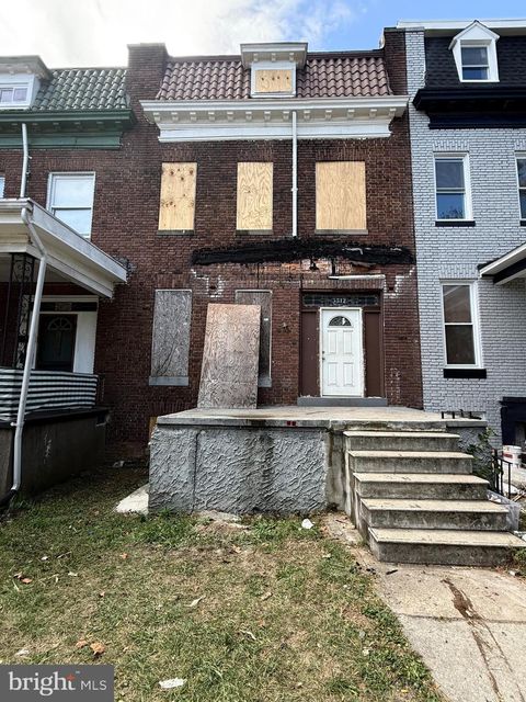 3512 REISTERSTOWN ROAD BALTIMORE MD 21215