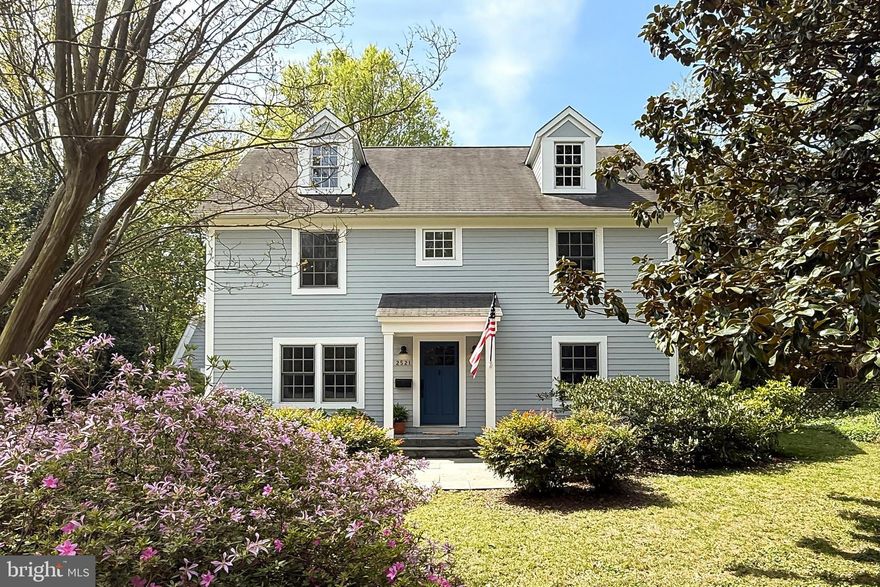 Welcome to 2521 Ross Street, a beautifully updated Cape Cod nestled on a quiet street in the heart of Alexandria’s sought-after Popkins Heights community. With 5 bedrooms, 3 full baths, and a stunning kitchen/eating/patio combination, this home offers flexible space and elegant updates perfectly tailored for today’s lifestyle. From its charming portico entry and mature landscaping to the flagstone patio and inviting natural light, every detail exudes warmth and thoughtful design. Inside, you’ll find rich hardwood floors, neutral tones, recessed lighting, and a layout that flows effortlessly from room to room.

Step into the sun-drenched living room, where windows on two sides bathe the space in natural light. The gourmet kitchen is a standout—featuring granite countertops, custom cabinetry, a decorative tile backsplash, and premium stainless steel appliances, including a professional-grade 6-burner gas range with vented hood. Adjacent to the kitchen, the dining room is ideal for both intimate dinners and lively gatherings, boasting a dramatic vaulted ceiling and dual sets of French doors that lead to a multi-zone patio—perfect for sipping coffee, growing herbs, or enjoying an evening glass of wine.

The main level includes two generous bedrooms, each with hardwood flooring, and one offering built-in shelving ideal for a home office or library. A stylish hall bath features a modern vanity and designer tile. Upstairs, retreat to a light-filled primary suite complete with a sitting area, ample closet space, and a spa-inspired ensuite bath with dual sinks, frameless glass shower, chic lighting, and serene tile finishes. Two additional upper-level bedrooms, a second full bath, and a convenient laundry closet with stackable washer and dryer complete the home’s versatile layout.

Located just minutes from S. Kings Highway, I-95/I-495, Route 1, the GW Parkway, and Metro access, this home offers easy commuting and quick access to everything the D.C. metro area has to offer. Enjoy the best of Alexandria living with nearby White Oaks Park and the expansive Huntley Meadows Park, where over 1,500 acres of woodlands, wetlands, and wildlife await. If you’re searching for classic style with contemporary touches in a vibrant, well-connected community, look no further.
Welcome home!