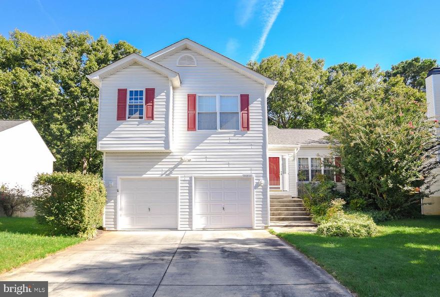 Spacious Multi-level home with 4 bedrooms and 3 full bathrooms is move in ready.    As you enter the foyer, the open concept living areas are great for entertaining.  The kitchen includes bar style seating.  The rec room has sliders opening to the back deck ready to enjoy a morning cup of coffee.  The primary bedroom has a walk in closet and primary bathroom with jetted tub, separate shower and dual sinks.  The house backs to trees for added privacy.  The walk out basement has a private door which would make a great in law suite or guest area.  Close to schools, shopping, restaurants and base.