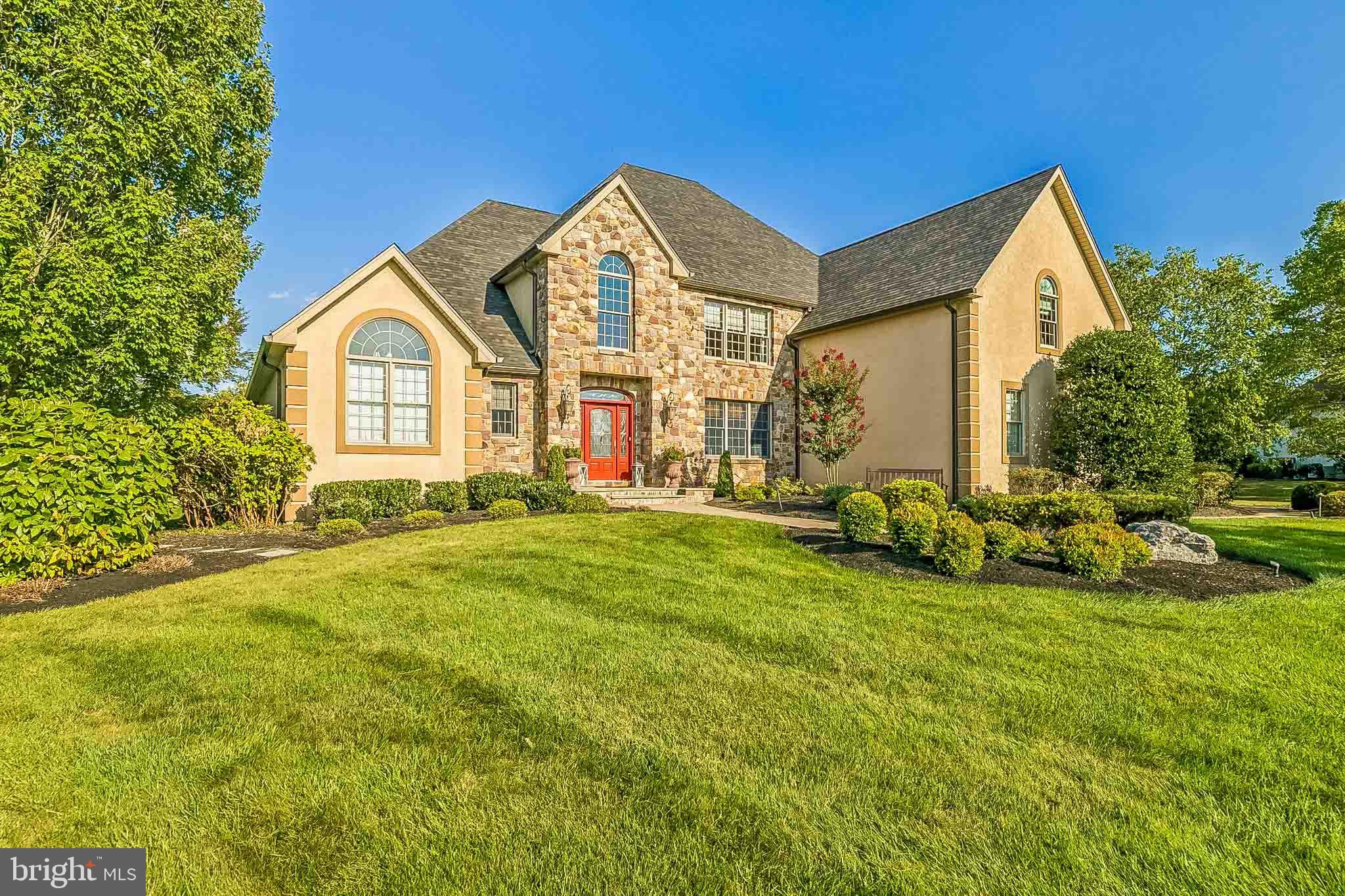WELL-APPOINTED HOME AND PRIVATE REAR LOT IN HIGHLY SOUGHT-AFTER BELAMOUR NEIGHBORHOOD IN WASHINGTON CROSSING
Situated on 1.39-acre exterior rear lot and backing up to legacy preserved space, this home strikes a perfect balance between quiet serenity with a small neighborhood feel. The custom home features an abundance of amenities and upgrades highlighted by the Gourmet Chef’s Kitchen and brand-new designer roof with oversize gutters and downspouts. With multiple internal avenues for expansions and additions, the home possesses substantial optionality for prospective buyers looking to round out their vision.
First floor layout and oversize rooms provide a wonderful backdrop for entertaining and family gatherings. Spacious Kitchen features Dacor, Wolfe & SubZero appliances with multiple Dishwashers, Ovens & Warming Drawers and flanked by large granite island, picturesque breakfast area and custom pantry and built-ins. Formal Dining Room is adjacent to kitchen and finished with tray ceiling, wainscotting, wet bar and gas fireplace. Move into the cozy two-story Family Room accented by wood-burning fireplace with full-dimension stone and abundant natural light. Main level is finished by Mudroom with Washer/Dryer, two-story Foyer with elegant chandelier, Bonus Study/Office Room & Master Suite with gorgeous vaulted-ceiling, abundant closet space and oversize bathtub and walk-in shower.
Feature-rich and fully-finished walkout basement was recently renovated with high-grade Audra Vinyl Floors. Upgraded Custom Closet space, Gas Fireplace, Bonus Craft Room, Full Bath with Steam-Shower, Exercise Room, Auxiliary Heat Units and abundant storage are just some of the amenities you will find on this level. Second Floor contains three spacious bedrooms, two full baths with marble counters, and office highlighted by custom built-ins with gorgeous views.
This private outside-lot situated at the back of the Belamour Plan defines serenity and places the true finishing touch on the property’s charm. Three-car garage, full-dimension stone exterior, landscape irrigation system, new mature trees, recently installed whole-house generator, Geothermal Heating and Cooling, Subsurface Drip Septic, Central Vacuum, Custom A/V & Whole-House Speakers, elegant lighting, moldings and finishings are just several of the additional features that round out this residence just minutes from I-95.