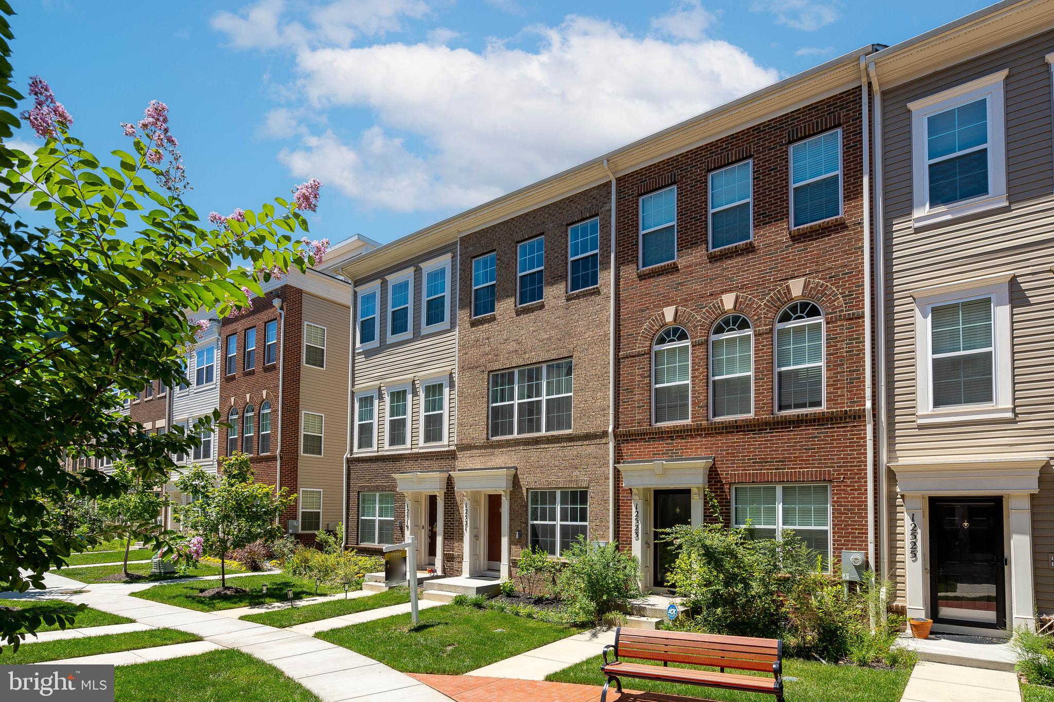 Move-in Ready, Turnkey home + Instant Equity home valued at. $480k -- A beautiful well-maintained townhome located in the sought-after Brickyard community. Built in 2021, this modern 3-story residence with 3 bedrooms and 3.5 bathrooms comes with well-designed living space and garage parking.
Step inside the ground-level where you’ll find a spacious one-car garage with Epoxy floors, added shelving and a Ground-level Bedroom with its own en-suite bathroom. Move up to the main-level where you will be welcomed to an open and airy layout home that flows seamlessly into the dining and living areas. The gourmet kitchen includes GE stainless steel appliances, modern light fixtures, quartz countertops, and a large center island - perfect for entertaining! Enjoy outdoor living with your private deck, great for morning coffee or unwinding in the evenings. Upstairs you will find a convenient laundry closet plus 2 spacious Bedrooms, each with an en-suite bathroom, and ceiling fans. The Primary bathroom includes a separate soaking tub, standing shower as well as a double vanity sink.
Residents have exclusive access to the community swimming pool, fitness center, clubhouse, walking trails and multiplier playgrounds. Also, within the Brickyard Station neighborhood is a local coffee shop and nail salon for added convenience.
Centrally located near I-95 and I-495, the MARC train station and Greenbelt Metro Station making this a great option for commuters going into Washington, D.C. Nearby is Laurel Towne Centre where there are plenty of restaurants, shops and entertainment. This home offers suburban comfort with urban convenience.
*** Home Address is Eligible for special rate financing . BELOW MARKET Interest Rate + 3% Downpayment option. See disclosures or contact the List Agent. Marielle Kabin. ***
*** Square footage measurements are reliable but not guaranteed. ***