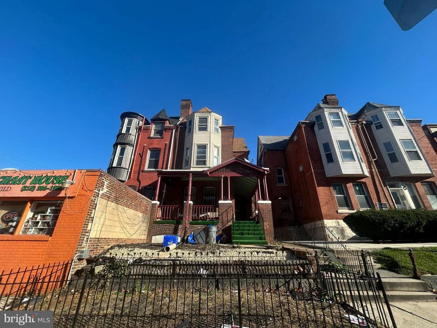 This large multi-family duplex presents an exceptional investment opportunity in the highly sought-after University City neighborhood, located within the prestigious Penn Alexander Catchment Area. Ideally suited for conversion into a four-to-six-unit investment property, rooming house, or multi-suite rental, this property offers the scale, configuration, and location that discerning investors seek.

The primary front unit features eight spacious bedrooms, six full bathrooms, and two full kitchens. A main-level bedroom includes an en-suite bathroom, while additional bedrooms and baths span the second and third floors, making it perfectly suited for multi-resident living. The secondary rear unit offers one bedroom and one bathroom, with a private entrance accessed via a side walkway for added privacy.

Additional highlights include a full basement with laundry facilities and substantial interior square footage that allows for flexible reconfiguration. The property is centrally located with convenient access to the University of Pennsylvania, the Children’s Hospital of Philadelphia, Center City, the VA Hospital, and Philadelphia International Airport.

Ripe for redevelopment, this property combines strong rental potential with long-term value appreciation in one of Philadelphia’s most vibrant and dynamic submarkets.