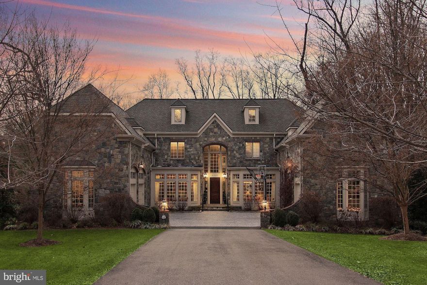 THIS IS A VERY LARGE HOME WHICH WILL BE IDEAL FOR A LARGE HOUSEHOLD.....PLENTY OF ROOM TO WORK OR  STUDY  WITH PRIVACY AND TO  GATHER FOR FUN.  Feel safe in this beautiful home which offers privacy and is just minutes to Tysons, DC and Dulles Airport.  6929 River Oaks Drive is a superbly unique and memorable residence in River Oaks, exuding the charm and prestige of a traditional English estate while being graced with modern luxuries. The beauty of symmetry and timeless design begins with the meticulously cared for exterior that graciously welcomes you home. Nestled on 0.74 acres, this home spans nearly 9,500 square feet of total living space and showcases 6/7 Bedrooms, 6 Full Baths, and 2 Half Baths. FIRST FLOOR BEDROOM PLUS SECOND MASTER BEDROOM ON UPPER LEVEL. Wonderfully designed with every special detail in mind, this glowing residence is fully adorned with custom mill work, gleaming hardwoods, and sophisticated tile selections. Custom built to suit nearly every lifestyle, this spectacular home is overflowing with amenities throughout its 4 finished floors. The inviting Foyer is flanked by the formal Living and Dining Rooms, both of which are beautifully dressed with over-sized molding. The Foyer flows into the stunning Family Room that boasts a vaulted ceiling, over-sized windows, and a charming alcove. The unbelievable Gourmet Kitchen is flooded with natural light and is complete with a Breakfast Area, stainless steel appliances, and custom cabinetry. The Breakfast Area opens to the rear Terrace and to the relaxing Screened Porch. The North Gallery leads to a handsome Library with a fireplace and striking molding. There is a Powder Room adjacent to the Library. Perfectly planned for growing households, there are two Master Suites, one on the Main Level and an additional suite on the Upper Level. The Main Level Master Suite has a spa-like Bath with dual vanity, soaking tub and a custom cherry walk-in closet. The attached 1-Car Garage is adjoined to this Master Suite. The South Gallery leads to the Mud Room, Laundry Room, second Powder Room, and attached 2-Car Garage. Sequestered on the Upper Level are 4 Bedrooms, 4 Full Baths, and a Bonus Room that may be used as an additional Bedroom. The gorgeous Upper Level Master Suite is comprised of a Bedroom, Sitting Room, custom cherry walk-in closet, and a Master Bath with separate vanities and a soaking tub. There is a second Laundry Room on the Upper Level for convenience. The Top Floor is a large Bonus Space, perfect for an additional Family Room, Play Room, or Workspace. The impressive Lower Level is made for entertaining, with its spacious Recreation Room with built-in bar, a Wine Cellar, Home Theater, Craft Room, Exercise Room, and a Sauna. A Bedroom and Full Bath are also on this Level in additional to an immense amount of storage space. Beautiful and private yard.