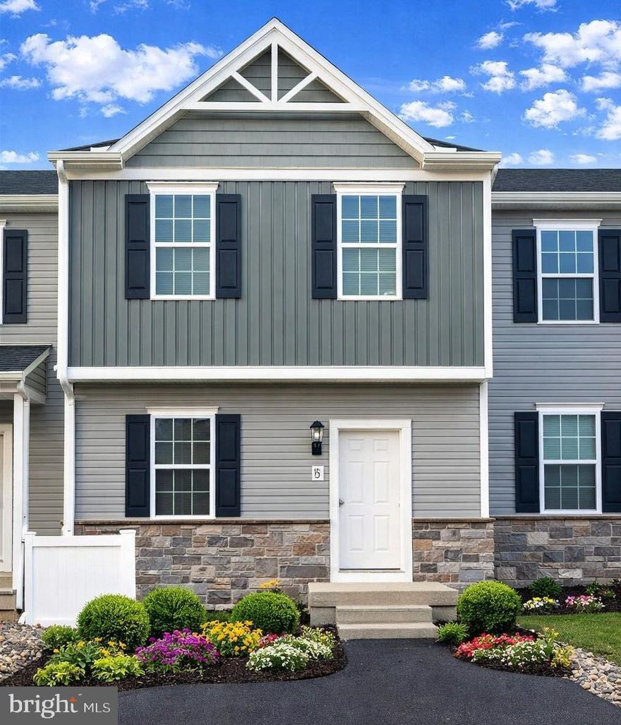 MOVE IN READY!!***UP TO 18K IN CLOSING, FREE WASHER, DRYER AND REFRIGERATOR ASSISTANCE WITH USE OF PREFERRED LENDER AND TITLE COMPANY**. Come check out our quick delivery homes located in beautiful Homestead Acres & just minutes from the Maryland line! Our Aberdeen is our open main floor plan which offers 9 Foot Ceilings - 10 x 10 Composite Deck w/ Vinyl Rail and Steps to Grade - 36" Kitchen Cabinets - Crown Molding on Kitchen Cabinetry - Recessed Lighting in the Kitchen - Granite Kitchen Countertop - 3 x 4 Kitchen Island - LVP at the Powder Room, Living Room, Kitchen/ Dining Room- Carpet w/ 6lb Pad at the Stairs, Upstairs Hall, Owners Bed/WIC, Bedroom 2-3 - Vinyl at the Laundry, Hall Bath & Owners Bath! There are many amenities for you & your family to do around Hanover such as going to beautiful Codorus State Park, Long Arm Reservoir & Boat Launch, South Hanover YMCA & if you are a golfer your in luck Hanover has South Hills Golf Club! Please check with our sales manager for details, and to receive access. Builder's Model Home located on site at 262 Holstein Drive, Hanover PA. Please contact us today for more details! Please Note - The completed photos shown are of the similar Aberdeen II model. Photos may show additional options.