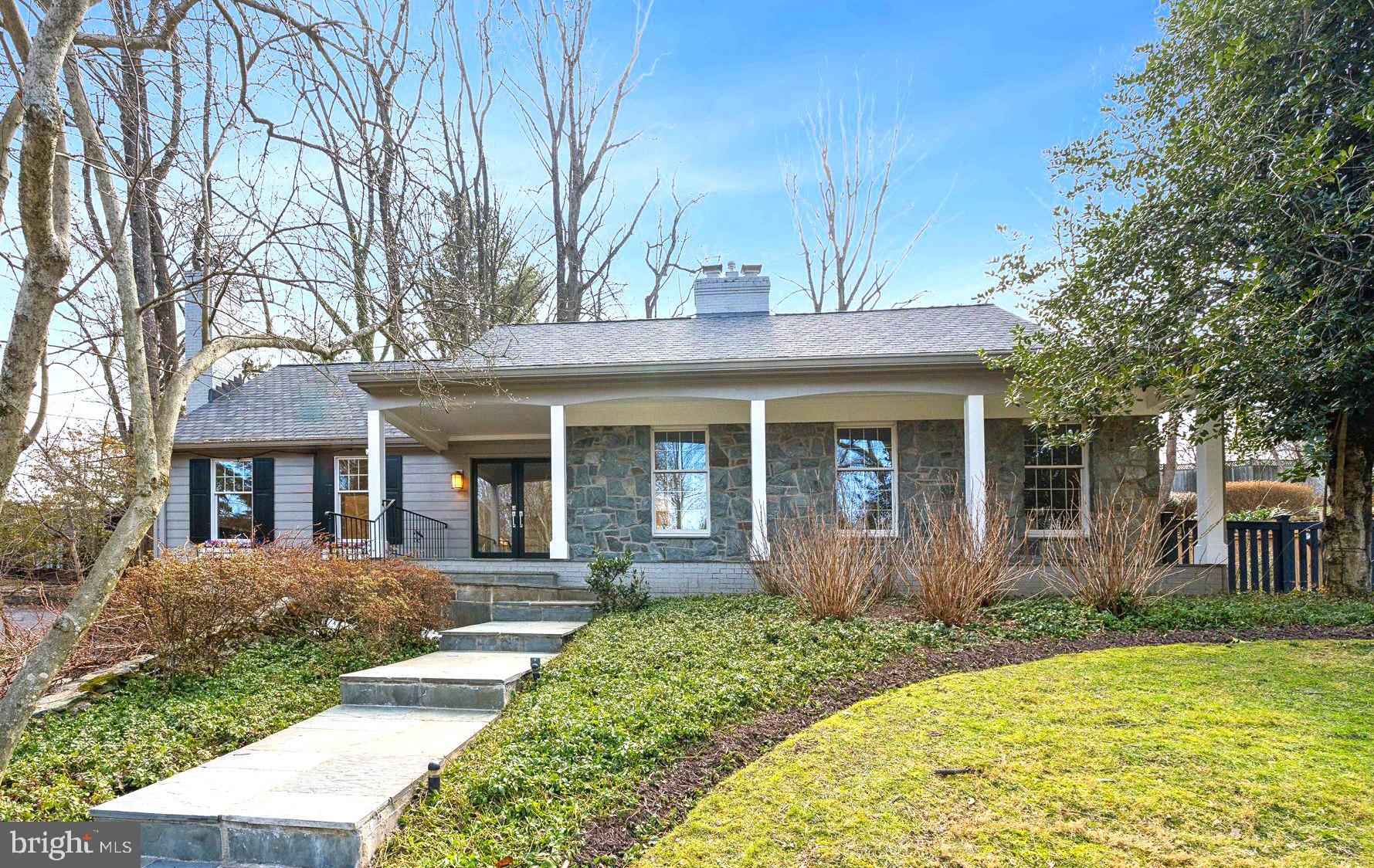 Welcome to 7710 Cindy Lane, a turn-key oasis with sunny and bright spaces. Homeowner has invested in major upgrades in the last 24 months- from fresh paint and newly refinished floors, to a new roof, furnace, deck, patio, and kitchen appliances, this house is move-in ready!
As you step inside, you are greeted by a two story foyer that leads you into the heart of the home. The spacious formal living and dining rooms offer a bright and inviting atmosphere, with large windows that fill the space with natural light, highlighting the freshly refinished hardwood floors and freshly painted walls. The living room boasts a wood burning fireplace, enhancing the thoughtful design making the space feel both welcoming and sophisticated, perfect for everyday living or hosting guests.
Moving through the home, you'll find the kitchen, a true chef’s haven. Featuring updated, top-of the line appliances including an all-new range, Miele dishwasher and Liebherr refrigerator (both purchased in late 2024), the kitchen offers ample pantry storage and sleek finishes. A breakfast area with bay window overlooking the backyard is sure to be a favorite gathering place. Flowing seamlessly into the spacious family room with wet bar, where an expansive wall of windows showcase beautiful views of the lush gardens. A cozy fireplace creates an inviting ambiance, perfect for unwinding after a long day.
The main level also features the serene owner’s suite, which provides the perfect retreat. The primary bedroom is both spacious and calming, with a separate dressing room and a large walk-in closet offering ample storage. The updated en-suite bath, featuring Waterworks fixtures and soaking tub, invites relaxation with its elegant design and peaceful garden views.
As you head upstairs, you'll discover three additional spacious bedrooms, each offering comfortable space for family or guests. The appealing upstairs full bath is a bright and functional space
The lower level adds even more value to this home, offering a huge, fully finished flexible space that can serve as a recreation or media room, playroom, or additional family room. A large unfinished utility room provides ample storage, extra refrigerator, deep freezer and full sized washer/dryer. A full bath on this level ensures comfort and convenience for guests or additional family members. The oversized two-car garage provides generous space for vehicles and extra storage.
Step outside, and you’ll discover a true oasis. Just off the dining room, a new composite deck (installed in 2023), is perfect for alfresco dining or relaxing while taking in the picturesque views of the beautifully landscaped grounds. The new bluestone patio, added in 2023, offers an elegant and low-maintenance outdoor space, ideal for entertaining or simply enjoying the surroundings. A soothing koi pond completes the outdoor sanctuary, inviting you to unwind in nature’s embrace.
This home has been thoughtfully maintained and updated with attention to detail. A brand-new roof was installed in August 2023, along with gutter guards and a French drain system (added between 2023 and 2024), enhancing the home’s durability and functionality. A new furnace system (installed in 2024) ensures comfort throughout the year.
Situated just minutes from downtown Bethesda, Chevy Chase, and Washington, D.C., 7710 Cindy Lane is ideally located for easy access to world-class dining, shopping, top-rated schools, and scenic parks, offering the perfect balance of convenience and tranquility.
Experience the finest in living at 7710 Cindy Lane. Schedule your private tour today!