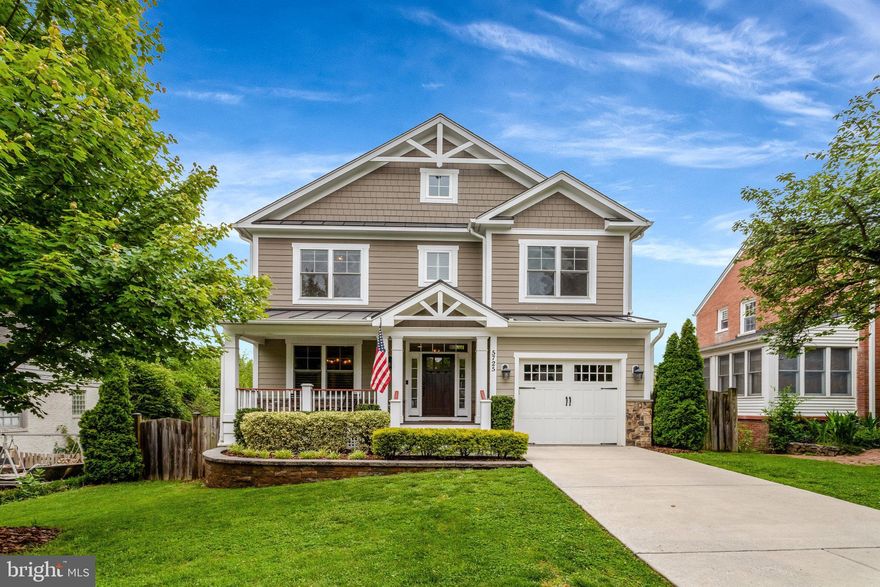 Elegant Craftsman built in 2015 in Lexington Village neighborhood of North Arlington, centrally located close to parks, shops, restaurants, and Schools. 5BR/4.5BA w/ Private Screened Porch overlooking fenced backyard w/ Playset. A welcoming Front Porch enters into a Beautiful Entry Foyer center Hallway. Main Level features Hardwood Flooring, Beautiful Crown Molding, Coffered Ceiling, Ceiling Fan, Custom Window Treatments & Transom Windows. Gourmet Granite Kitchen w/ large eat-in island (plus breakfast area) opens to Family Room w/ built-in shelving and Gas Fireplace. Family Room opens to a screened back porch w/ Electric Heaters, ceiling fan, TV & separate grilling deck. Separate Den/Office, Dining Room, Powder Room & Mud Room off of Garage.

Upper Level features spacious Primary Bedroom Suite w/ vaulted ceiling, ceiling fan, transom window & two walk-in closets. Huge Primary Bathroom w/ dual vanity/sinks, soaking tub & separate Shower. Second En-suite Bedroom w/ Full Bathroom, plus 3rd and 4th bedrooms share a Jack-and-Jill bathroom. Separate Laundry Room also conveniently located on the bedroom level.

Lower Level features a huge Recreation Room with additional space for kids play area. A 5th Bedroom, Full Bathroom, separate walk-in storage closet, plus large utility room w/ Freezer Chest. Walk out to Deck/Patio into a Private Fenced backyard w/ Playset. Also additional under deck storage area.

Installed solar panels offset energy usage and provide monthly rebates for excess energy produced. Garage features overhead storage shelving & upgraded NEMA 14-50 EV Charger port. Hardie Plank style siding.  See attached video tour.

Excellent N. Arlington School Pyramid, conveniently located 1/2 mile from Lee-Harrison Shopping Center, and less than 1.5 miles to East Falls Church Metro Station, with short commute to Pentagon, DC, and easy access to major roadways Route 29, I-66 & Route 50.