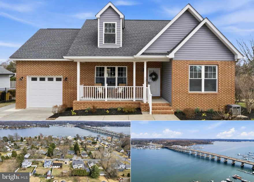 Welcome to this beautifully maintained home in the highly sought-after Edgewater Beach community! Situated on a rare double lot, this charming 3-bedroom, 2.5-bath residence offers space, comfort, and a wonderful lifestyle just moments from the water.

Inside, you’ll find hardwood floors throughout and a bright, inviting layout. The gorgeous kitchen features granite countertops and plenty of space for cooking and gathering. Two bedrooms are conveniently located on the main level, while the private primary suite occupies its own entire floor—creating a peaceful retreat with added privacy.

Step outside to enjoy the back deck overlooking a fully fenced yard, complete with a cozy fire pit—perfect for relaxing evenings or entertaining friends and family. An attached garage adds everyday convenience.

Residents have the option to join the voluntary community association, with annual dues of $160 ($115 for residents 65 and older). Membership helps maintain the community beach properties, marina, boat ramp, and neighborhood events. Members can also reserve the beach shelter for gatherings, lease a boat slip, and enjoy access to the boat ramp.

Don’t miss this opportunity to own an immaculately cared-for home in one of the area’s most desirable waterfront communities!