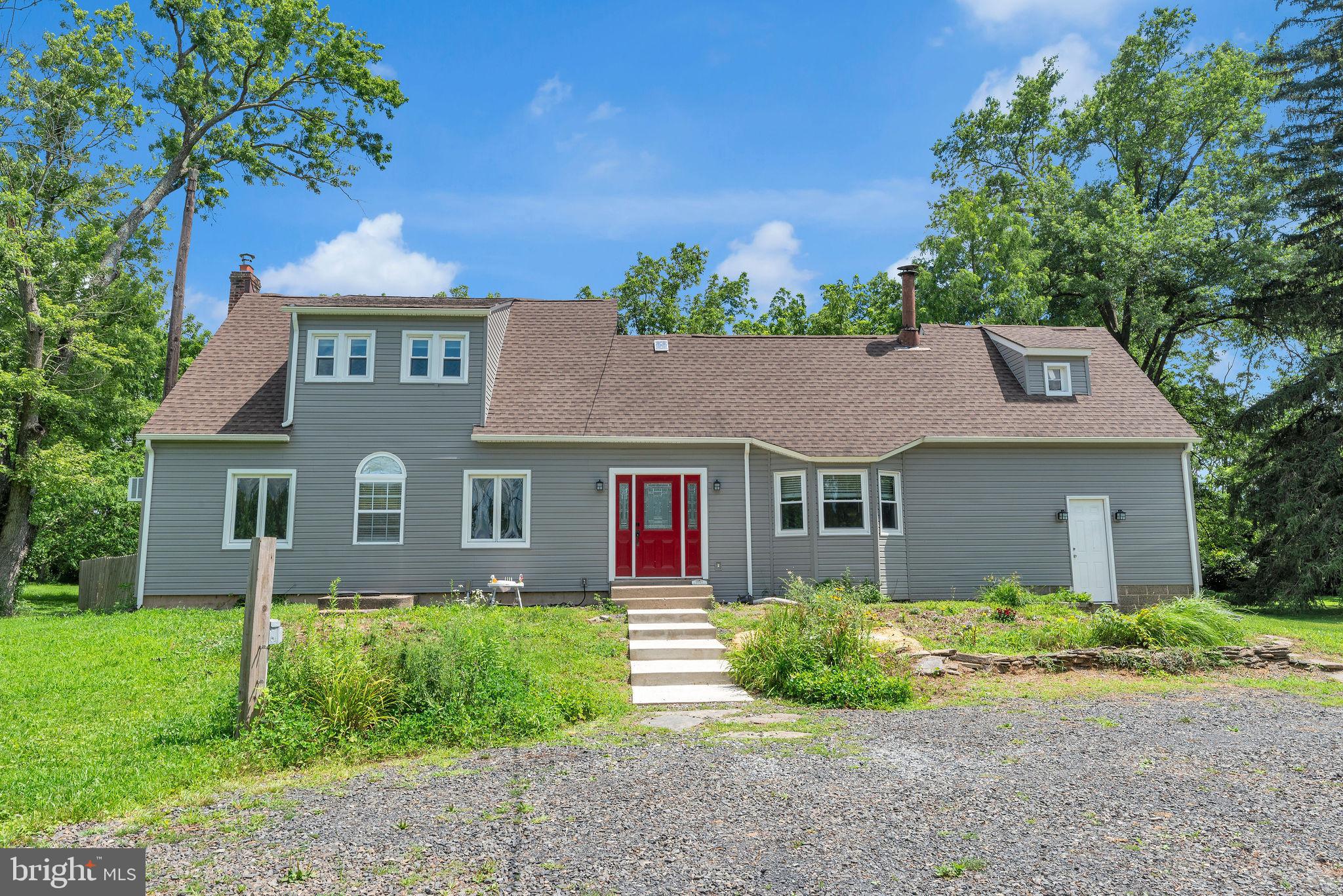 Seller is motivated!
Welcome to 5247 Old Easton Road—an updated traditional-style home set on 2.41 private acres in sought-after Plumstead Township, within the award-winning Central Bucks School District. This 3-bedroom, 2-bathroom home offers 2,192 square feet of living space, blending timeless charm with thoughtful, modern updates.
The main level features a bright living room, formal dining area, and a beautifully renovated kitchen with unique, updated countertops, a stylish tile backsplash, stainless steel appliances, and ample cabinetry. Just off the living area, you’ll find a stunning full bathroom that has been elegantly updated to feel like a luxurious retreat. A cozy family room completes the first floor.
Upstairs, you'll find three comfortable bedrooms—perfectly sized for guests, office space, or everyday living—along with a second full bathroom. The unfinished lower level provides generous storage and potential for future customization.
Step outside and enjoy the peaceful surroundings, mature landscaping, and spacious lot—ideal for gardening, outdoor entertaining, or simply relaxing in a private setting. The home has been well maintained and offers a blend of comfort, character, and functionality throughout.
Located just minutes from downtown Doylestown, this property offers the privacy of country living with convenient access to shopping, dining, and major commuter routes.
Don’t miss the opportunity to make this unique and charming Bucks County home your own!