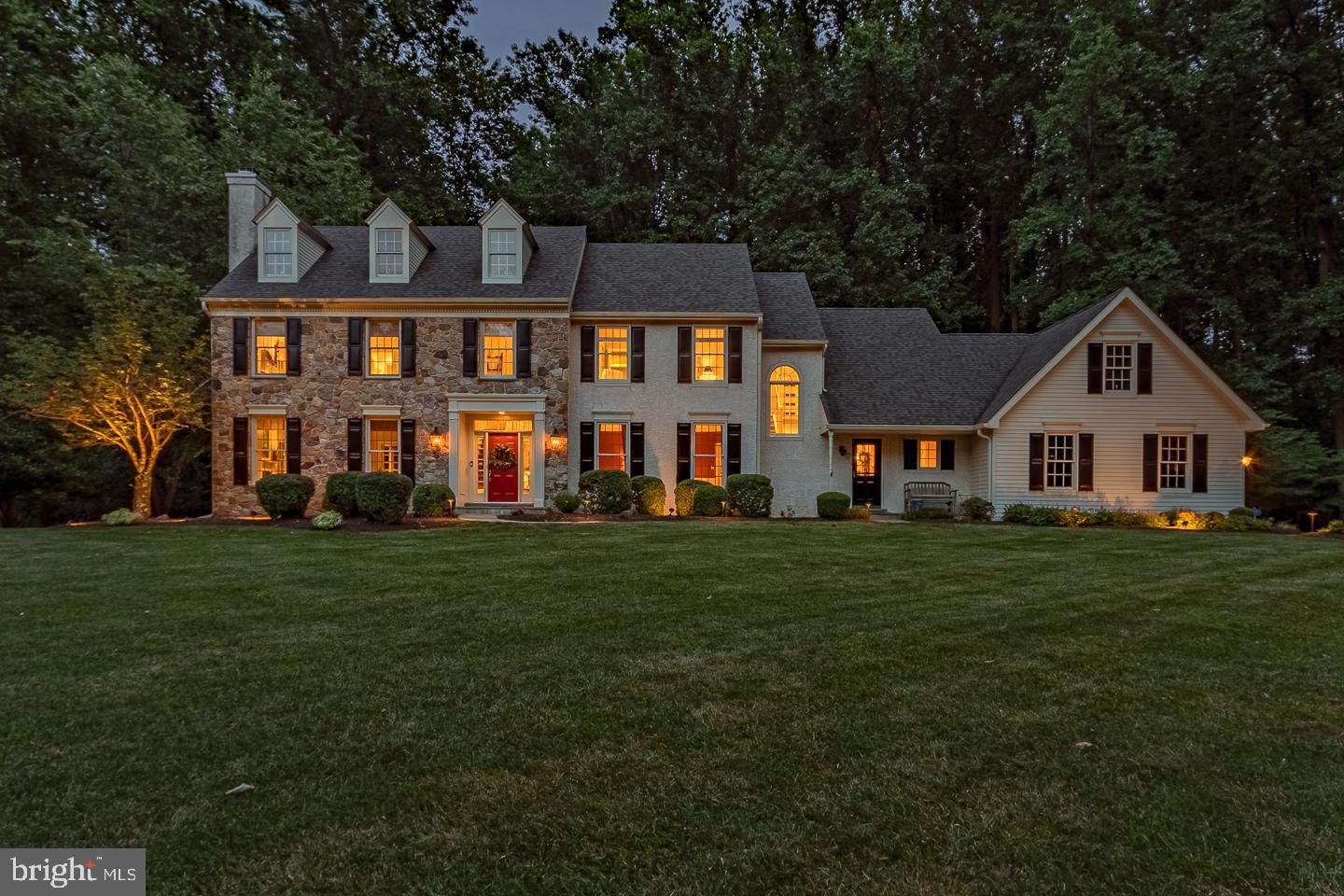 Have you been looking for an immaculate, prestigiously upgraded and cared for home, close to main line restaurants and trains, but NOT on top other homes? Well look no further, you have FOUND your next home! This community is a Norman Rockwell neighborhood: mature and well cared for landscaping; options for card groups, play groups, social gatherings; yet private and tranquil lots that buyers demand today. Have it all in this location but feel like you are miles away from all the hustle and bustle. And, located in the well renowned Great Valley School District.Upon entering this home, immediately you will see the well-appointed millwork, contemporary lighting, pristine hardwood flooring, and the abundant light gleaming through front to back windows. This home boasts all new systems: furnaces on both floors 2016 and 2019; A/C first floor 2019; and roof 2013. The floorplan has all the attributes of today s most finicky buyer: Open kitchen to family great room; large mud room with custom built-ins, closets, and a bathroom; large first floor study; dining room to house a large farm table; living room perfect for a library or tv room; fully finished basement with full bar, mini kitchen, full bath, bedroom and game room/ play space plus storage unfinished areas, perfect for all those Holiday decorations! You will find two fireplaces: one wood fireplace in the great room, and one gas fireplace in the living room. Oh, and wait until you see the good size bedrooms and custom closets! Master suite is an oasis with the his and hers walk in closets, and spa like 2018 remodeled master bath with programable, radiant heated floors. Have in laws or an au pair? No problem in this home; either the basement bedroom/bath/bar can work, or the bedroom with full bath on the second level can work perfectly as well. Do you demand a high-end chef kitchen? You have it here! All remodeled in 2013 boasting solid wood Kountry Kraft Cabinetry, granite counters, and all stainless-steel high-end appliances. Did I mention the surround sound on the first floor, master suite, and outdoor entertainment area? Oh, and that outside entertainment area is a WOW ! Built in Viking grilling station to include: large stainless steel sink and lovely soapstone counter tops; pristinely appointment flagstone patio; breathtaking views of the trickling Koi pond; back woods; and wired landscaping lights make this space inviting anytime of the year! Love Window candles? Well, they go ON WITH ONE SWITCH! Loose power in summer storms? No worries, you have a WHOLE HOUSE GENERATOR! You could not BUILD this home today for less than 1.5 million. And stucco? Chamberlain builders used commercial grade foam board instead of plywood substrate, so this is top of the line stucco; AND this seller did do a stucco inspection and did all sealants and chimney repairs that were recommended in the report. This estate home is TRULY move-in ready with no worries. Do not delay; call today to set up your private tour.
