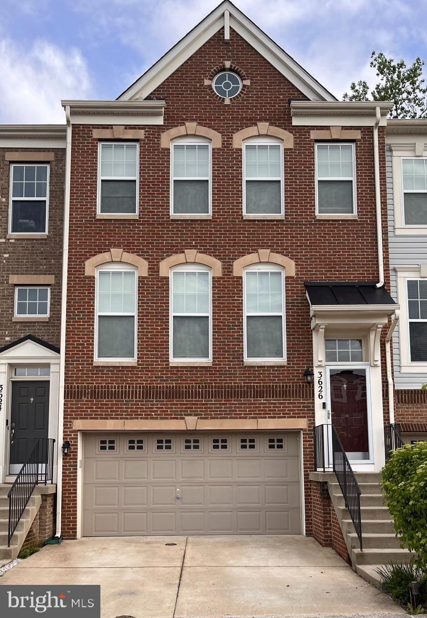 Don't miss this rare opportunity to own a home in one of the most premium locations within the sought-after Norbeck Crossing community. A beautifully situated townhome offering the perfect blend of privacy, natural surroundings, and community living. This south-facing home backs to a peaceful, wooded, conservation area, providing year-round greenery and tranquil views from your private deck. The front of the home overlooks a wide open community space, creating a sense of openness and connection without sacrificing privacy.
Inside, the main level features hardwood flooring and a gourmet kitchen with a large island, granite counters, and stainless steel appliances. Head upstairs to find three generously sized bedrooms with new carpet throughout. The large owner's bath features a soaking tub and separate shower. Heading downstairs on the plush, new carpet, you'll discover the 4th bedroom, a full bath, rec room, and the two car garage. The entire home has been painted from top to bottom, even including the garage! The community is ideally situated just minutes from the ICC, 270, shopping and dining.