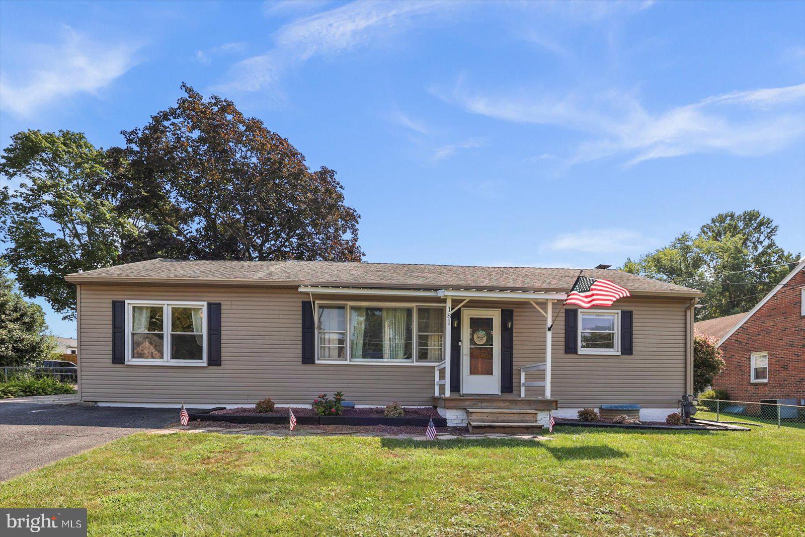Professional photos will be in 08/05. Welcome to 181 Frysville Rd, a charming 3-bedroom, 1-bath home located in the heart of Hallam. Step inside the spacious master bedroom that has new carpet, offering a fresh and modern touch. The partially finished basement adds versatility with two separate finished rooms—ideal for a home office, gym, or additional living space. Enjoy the convenience of a detached 1.5-car garage, perfect for parking and storage. Major mechanicals have been updated, with the furnace and A/C replaced in 2019, providing peace of mind for years to come. This well-maintained home is full of potential—schedule your showing today!