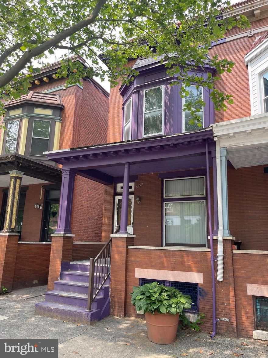 The home is a perfect opportunity to make it your own. It will need some work, but you will be rewarded! Semi-detached with large rooms and lots of original details. The dining room has original wood beams, a larger kitchen space, and a half bath. The rear yard leads to the detached 2-CAR GARAGE! There is even a basement off the kitchen with TAL LCELINGINS and a roughed-in bath! Upstairs, there are three large bedrooms and a bath. This property is so close to Hopkins, it's in their Security Zone and walking distance to Homewood Campus! Wyman Park Dell is at the end of the block, shopping within walking distance, and a friendly community in Charles Village.