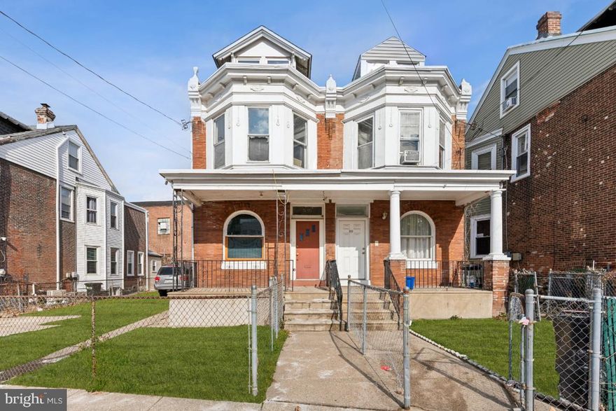 BACK ON THE MARKET! Here's your second chance at this Investor Special! Multi-Unit Potential with Extra Lot!

Calling all investors! This spacious three-story, 1,680 sq. ft. property is already set up as for multi unit potential.—perfect for future rental rental income! However, buyers will need to obtain proper zoning approval. The sale includes an additional lot next door, identical in size, offering incredible expansion or development potential.

Inside, the first floor features a living room, dining room, kitchen, one bedroom and full bath. The second and third floors boast two bedrooms, a full bath, and a kitchen area, making it ideal for multi-unit conversion or a spacious single-family home.  First floor unit can go for $1250 per month in rent & Second floor can $1100 per month in rent with some additional cosmetic work!

The property is in good condition, with mainly cosmetic updates needed to maximize value. Recent upgrades including new lighting on the second floor and newer flooring on the first floor. All utilities are separate except for water.

Located in a prime area near Einstein Medical Center, Central High School, and LaSalle University, with easy access to Center City, Route 1, I-76, public transportation (Septa Fox Chase Line - Olney Station), restaurants, and shopping.

Additional highlights include a fenced-in yard, oversized driveway, street parking, front porch, side deck, and a large basement for extra storage.

This as-is sale is an outstanding investment opportunity—don’t miss out!
Sale is contingent upon sellers finding suitable housing. Property will be delivered vacant.
Listing is also noted on Multi-Family - MLS#  PAPH2440664
