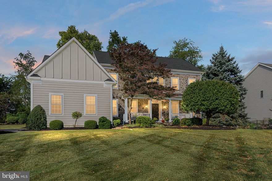 Welcome to 1507 Hayfield Dr. in the wonderful community of Clearview Estates. This lovely stone and Hardie Plank Colonial offers a great location backing to the golf course and wonderful amenities. The home has a covered front porch and entrance to a two story foyer flanked by formal living room and dining room. The huge kitchen has solid wood cabinets, granite countertops and an oversized center island. The family room has a gas fireplace with wood mantle and custom built built in cabinets, an updated surround sound system and brand new carpet. This floor also has a private office, a laundry room (brand new washer and dryer) and an updated powder room. The second floor has a main suite with sitting room, 2 large walk in closets and magnificent ensuite bathroom, completely remodeled with two vanities, walk in shower and a separate soaking tub. Four other nice sized bedrooms and two more remodeled bathrooms complete this space. All this plus a finished basement with Bilco door access - media area - play area - gym and still space for storage. A three car side entry garage, a newer trex deck overlooking a beautifully landscaped lot that backs to the golf course. The fabulous location offers easy access to all the major arteries. See the extra page outlining all the updates these owners have made.
Whether it's cozy nights curled up by the fire or balmy summer afternoons on the deck, this home offers it all. Welcome to 1507 Hayfield Drive... Maybe you are home already!