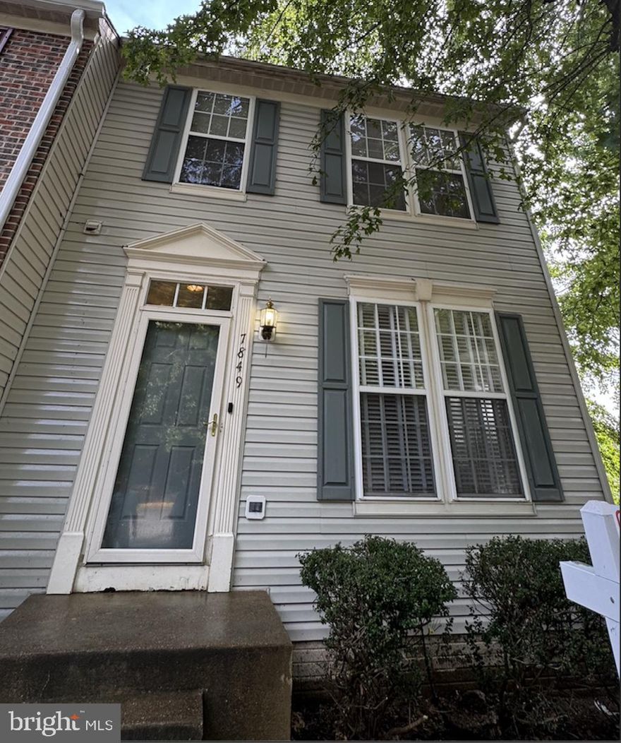 Price Improvement!!!  Charming end-unit townhome in solid condition, offering a fantastic opportunity for buyers seeking a well-located property with renovation potential. This home is being sold 'as-is,' making it ideal for investors or homeowners looking to customize with modern updates, and listing is priced accordingly. The layout is functional, and the end-unit position provides extra privacy and natural light. With some TLC, this property can be transformed into a stylish retreat. Home has 9-foot ceilings on the main level, and fenced-in. Minutes from Fort Belvoir and major highways. Don't miss this chance to add your personal touch and create value in a desirable location!