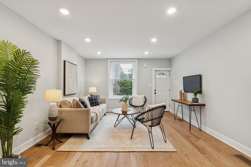 This recently renovated home located on a quiet, one-way street is just blocks from all of the stores, cafes and restaurants that Main St has to offer. The 1st floor features a bright and sunny living room and dining area, powder room and an eat-in kitchen with white cabinets, quartz countertops, stainless steel appliances and a breakfast area. The 2nd floor has 3 bedrooms and a bathroom with a tub shower and custom tile. The full basement has a laundry area and offers plenty of storage space. The private, fenced-in back patio is large and is perfect for outdoor entertaining and/or al fresco dining.  There’s more: central air, oak floors throughout, newer mechanicals and newer roof and custom door transoms.  Great location! Walk to the Wissahickon or Manayunk Train Station, the Manayunk Towpath and the Schuykill River Trail. Minutes to Kelly Drive, 76, 476 and an easy trip to Center City!