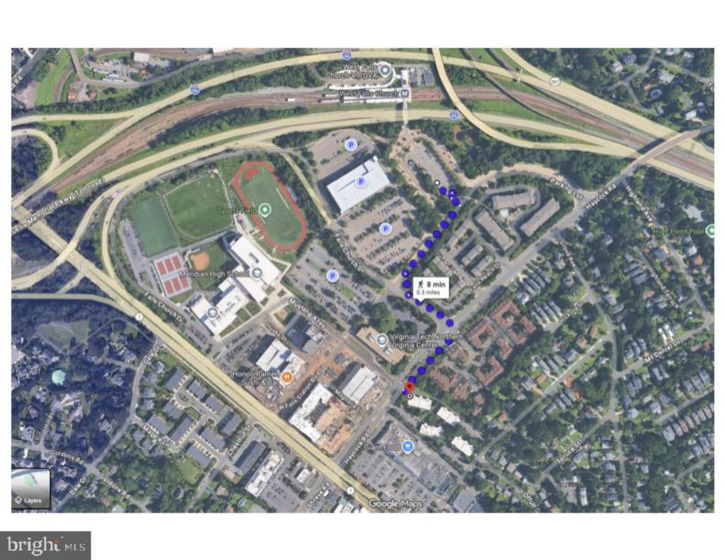 Photo of 156 Haycock Road #A-6, FALLS CHURCH, VA 22046 (MLS # VAFA2003550)