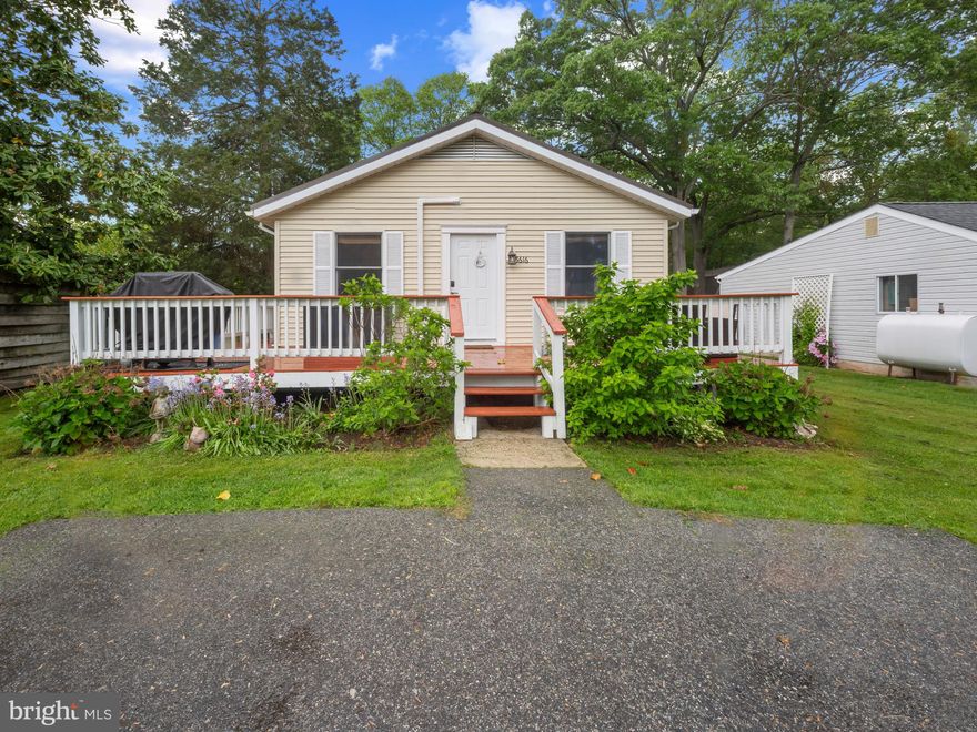 This charming 3-bedroom, 1.5-bath single-family home offers 1,004 sq ft of comfortable living in the sought-after waterfront community of Franklin Manor. Inside, you'll find granite countertops, stainless steel appliances, and an open layout perfect for easy living and entertaining.

Enjoy Chesapeake Bay views from the front porch, and rest easy knowing the home features a new metal roof installed in 2022 — combining style, durability, and peace of mind.

Community amenities include two fishing piers, a swim platform, boat ramp, mile-long Bay-front park, picnic pavilion, playground, and baseball diamond. Whether you're looking for a weekend escape or full-time coastal living, this home offers it all in a friendly, well-kept neighborhood.