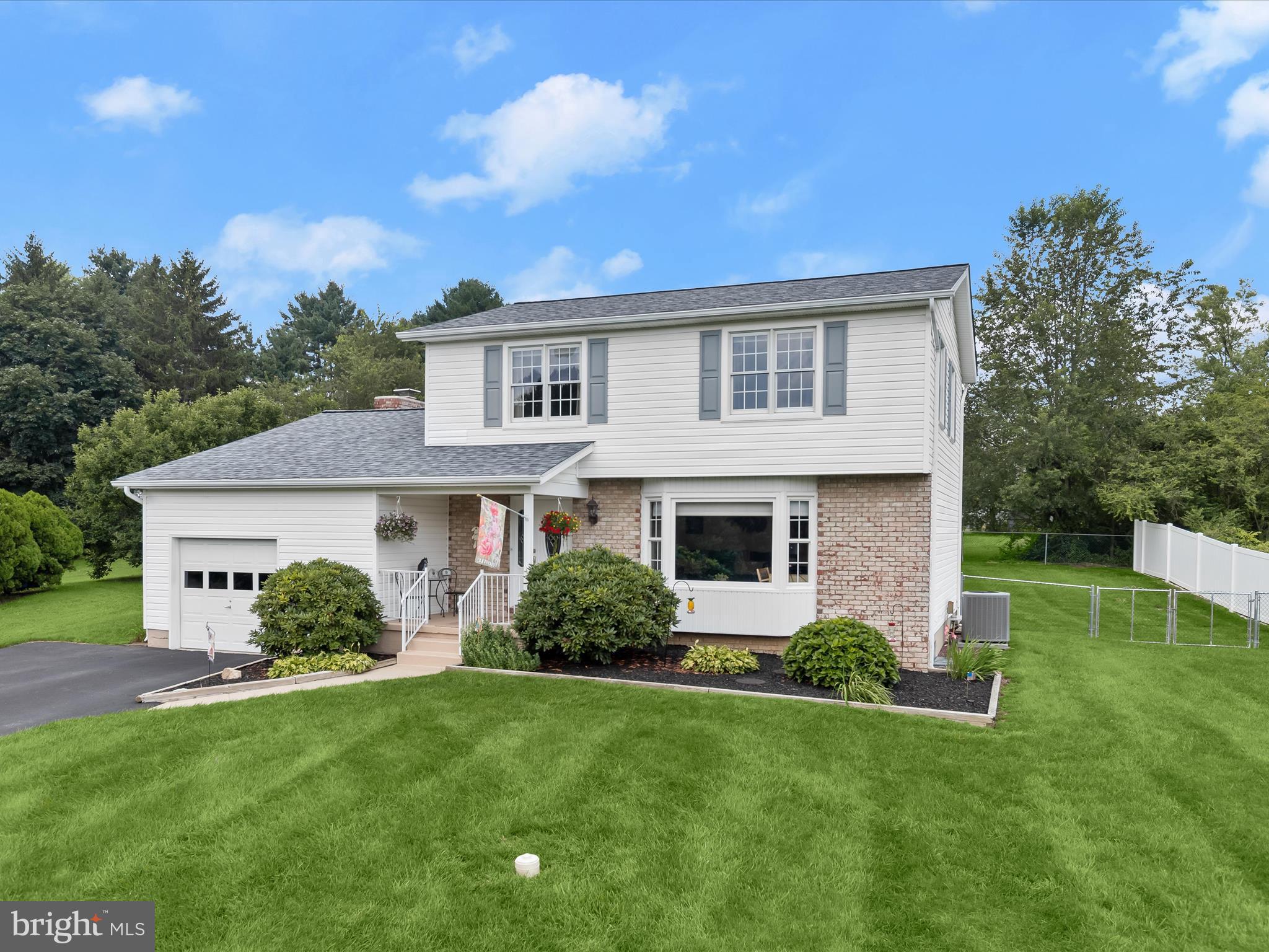 Welcome to 2419 Plainhurst Way, a meticulously maintained colonial nestled in the sought-after Emory Hills community. Designed for seamless indoor-outdoor living and exceptional entertaining, this home showcases a sparkling pool, expansive deck, screened porch, and patio your own private retreat right at home. Inside, inviting living and dining rooms set a warm tone, with the living room featuring a charming bow bay window that fills the space with natural light. The eat-in kitchen is thoughtfully designed with custom cabinetry, a decorative backsplash, sleek stainless steel appliances, and a bright breakfast room perfect for casual meals. Just off the kitchen, the cozy family room is anchored by a fireplace and flows effortlessly to the screened porch and pool area perfect for hosting gatherings or enjoying peaceful evenings outdoors. Upstairs, the spacious primary bedroom features an en-suite bath and walk-in closet, while two additional bedrooms and a full bath complete the upper level. The finished lower level offers a versatile recreation room and a dedicated laundry area. Tucked away on a quiet cul-de-sac, this home also includes an attached garage and a fully fenced backyard, offering the perfect balance of comfort, privacy, and stylish living.
