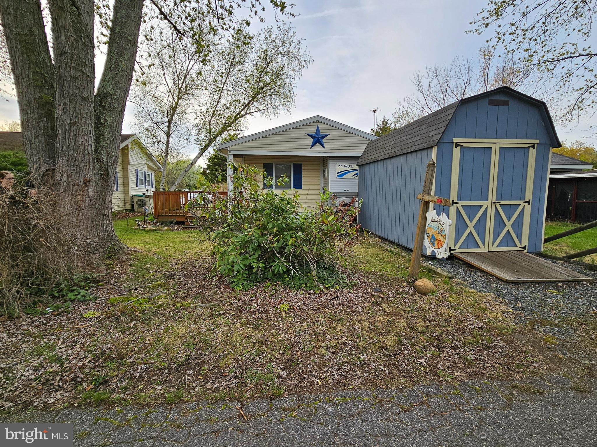 Beautifully maintained two bedroom getaway in a gated water oriented community. Located in Indian Acres Campground therefore, limited to 150 days a year no more than 100 consecutive days (not a full time residence). Open year round as well as bath houses as the off season the water is shut off. So much to do with a lake, two ponds, and the water front to the Sassafras for fishing. Boat ramp for trips to the Sassafras or off to the Chesapeake Bay and points beyond or Georgetown with waterfront dining. A must see so be sure to check this one out.