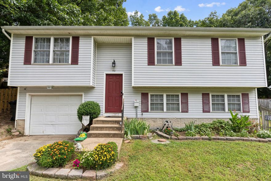 LOCATION and NO HOA home nestled in Hickory Ridge! It’s a perfect place to come.  This split foyer home has 4 bedrooms, 3 baths, and a garage. There is plenty of space for everyone. The Grinder pump was replaced in 2024, the Roof was original but patched in 2024, The  HVAC was replaced in 2016, the humidifier was added in 2024, the Water heater was replaced in 2016, and The refrigerator, stove, and dishwasher were replaced 2016,  Toilets replaced 2023, Hardwood floors were installed in 2016. Enjoy the backyard with an inground pool surrounded by a great deck and a trampoline to provide hours of fun. It is near the VRE station, VA Hospital, I95, Rt 17, schools, dining places, and downtown Fredericksburg. Explore the history surrounding Fredericksburg and Stafford County.  Come and make this home yours for years to come!