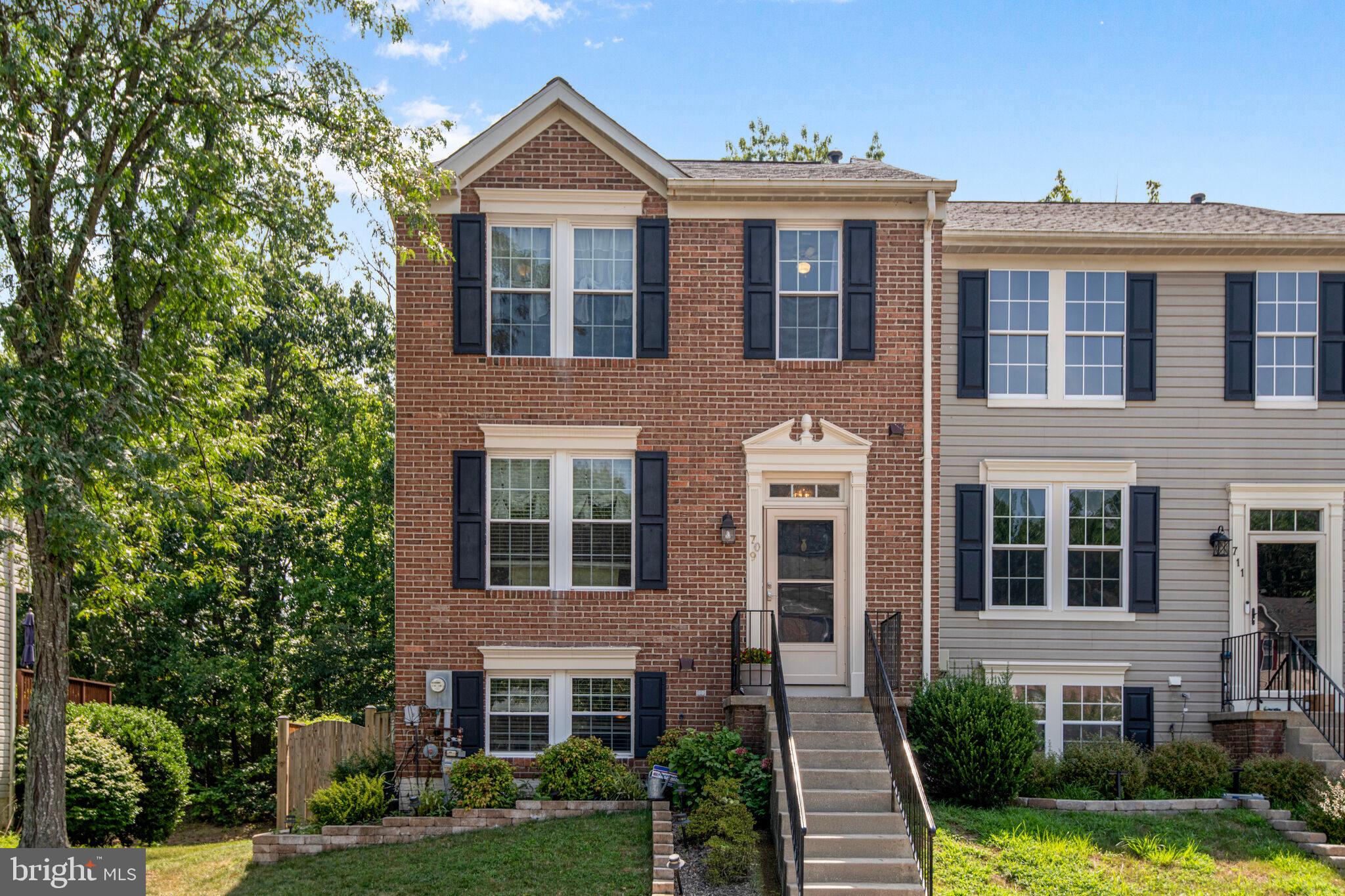 Welcome to this bright and spacious 3-bedroom, 2.5-bath end-unit townhouse located in the highly desirable Piney Orchard community. Perfectly positioned with serene wooded views and a large fenced backyard, this home offers the ideal balance of comfort, privacy, and modern updates—all within one of Anne Arundel County’s most amenity-rich neighborhoods.
The main level features an updated kitchen with a gorgeous butcher block island, and plenty of cabinet space. The open layout flows into the dining and living areas, enhanced by abundant natural light from newer windows. Step out onto the private deck overlooking the woods—a peaceful spot for morning coffee or evening relaxation.
Upstairs, you’ll find three well-sized bedrooms, including a spacious primary suite with an en-suite bath and generous closet space. Two full bathrooms and a convenient main-level half bath make daily living easy for both residents and guests.
The lower level features a large living area, working fireplace, bonus room, ample storage closet and a laundry room. You can walk right out to your fenced back yard as well.
The large, fully fenced backyard offers an expansive grassy area—perfect for pets, gardening, or entertaining. Being an end-unit, enjoy added privacy and extra windows for even more natural light.
This home is move-in ready with a newer roof, HVAC, and windows, offering peace of mind and energy efficiency.
As a resident of Piney Orchard, you’ll enjoy access to top-tier amenities including multiple outdoor pools, an indoor lap pool, fitness centers, community center, walking and biking trails, tot lots, playgrounds, tennis courts, and scenic nature preserves. All of this, just minutes from shopping, dining, Fort Meade, the MARC train, and major commuter routes to DC, Baltimore, and Annapolis.
Don’t miss the opportunity to live in one of the area’s most sought-after communities. Schedule your private tour today and make this Piney Orchard gem your next home!