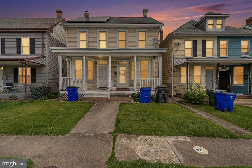 Located in the heart of Hagerstown, this home offers great potential for a homeowner or investor. Featuring approximately 1,478 finished square feet, 3 Bedrooms, 1 full bath, a covered front porch, basement offering additional storage and added potential value, detached garage with off-street access, and plenty of rear yard space. The property offers classic character with room to make it your own. Conveniently located near shopping, dining, schools, and major commuter routes. Property is being sold as-is.