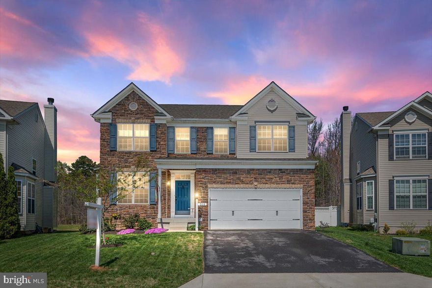 Pride in ownership shows in the beautifully updated colonial in the heart of Carvel Beach, MD. Enjoy being conveniently located to everything while being tucked away in a private water oriented community! Built in 2013, the home boasts a open concept with modern finishes. With over 2200 Sq. Ft. of finished living space and the possibility to add more, the unfinished basement has rough in plumbing for a future bathroom and an egress window for possible 5th bedroom downstairs. All the main components of the home including the heat pump have been regularly maintained and are in great shape. The Deck was built in 2019 and the back and front yard is spacious and a landscapers dream! Enjoy quite nights out in your privately fenced in backyard around the firepit with firewood holder. To top it all off, the 2 car garage with bonus overhead storage and possible added off-street parking makes this home a must see for any buyer serious about looking! This one is priced to sell and won't last long. Schedule you showing today!