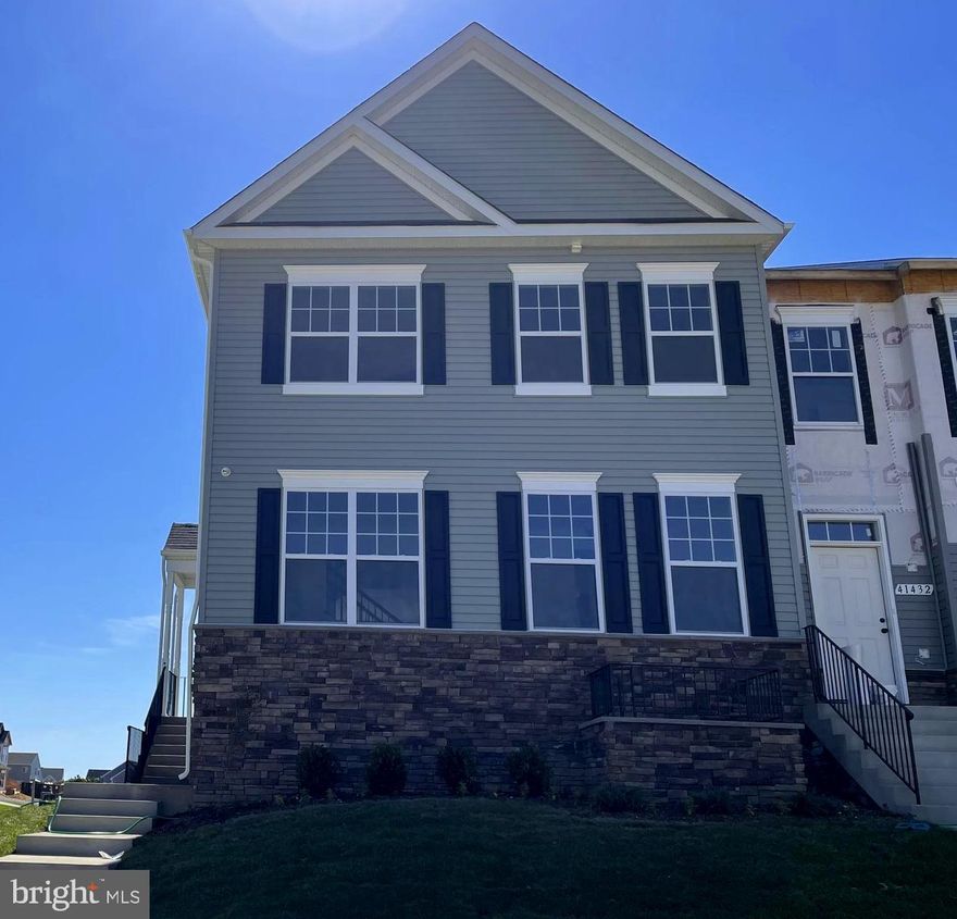 Sold & Settled  end unit Callaway #3 Townhome at the Clarks Rest neighborhood in Leonardtown! This luxury townhome features just over 2800+ sq/ft of finished area over 3 levels, featuring 3 bedrooms/3.5 baths and includes a finished rec room and den/optional 4th bedroom that has a closet and window well inside in the lower level; along with a 2 car garage at the rear of the home. 1st floor layout features large kitchen with (2) pantries and plenty of cabinets and counter space  on a custom kitchen design; with the family room to the side and at the front, a library and formal dining room area, plus a framed out area for future fireplace and tv. Laundry located on upper level. Upgrades featured in this home are stainless steel appliances, granite counters, upgraded cabinets, vinyl plank flooring throughout the first floor. Ceramic flooring and shower/tub surrounds in the owners bath; with all bedrooms prewired for ceiling fans.