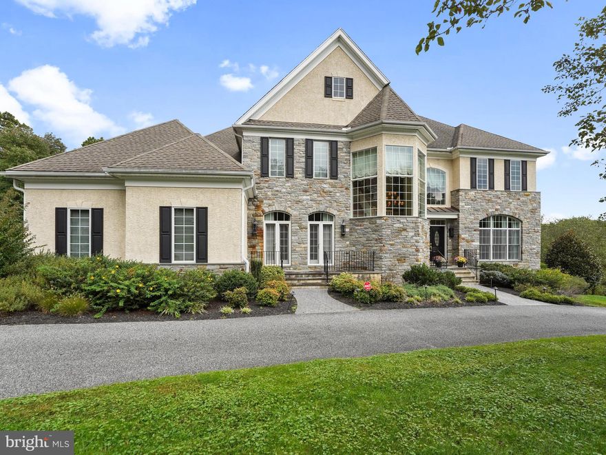 Space and elegance take on a whole new meaning in this splendid custom designed home.  From the moment you open the front door of this amazing home, you will fall in love and need to take a moment to catch your breath!  Impressive high-end features include custom deluxe millwork, a Wine Cellar, spacious eight seat Theater Room, dedicated Billiards Room and a dramatic two story Family Room with coffered ceiling and a wall of windows overlooking the beauty of Tyler Arboretum.  There is a grand two story Entrance, filled with natural light, which is flanked by a Formal Living Room with gas burning fireplace and Formal Dining Room with raised panel wainscoting and French doors which open to the garden.  There is a handsome Butler's Pantry with wood cabinets, beverage refrigerator and wine storage racks.  All of these exceptional spaces provide an ideal arrangement for elegant entertaining.  The exceptional Family Room is warmed by a double sided gas fireplace which is shared with the Kitchen --a chef's delight.  There is a large granite topped dining island with seating for six, a six burner gas cooktop, double ovens, a warming drawer and amazing workspace.  There is ample space in the Kitchen for both a casual dining table and a sitting room--both of which can be enjoyed fireside.  Work will be a pleasure in your substantial Home Office with tray ceiling where you can enjoy complete privacy by closing the French doors to the Hall.  The Primary Bedroom Suite is an oasis for relaxation with wall-to-wall carpeting, Dressing Room or Exercise Area and private access to the Deck to enjoy morning coffee or tea.  The Primary Bathroom features separate dual sinks and vanities, jetted Jacuzzi tub, large walk-in shower with side jets, overhead rain showerhead and a private water closet.  Upstairs there are four substantial bedrooms, two are en suite and two share a cleverly designed Bath with each Bedroom enjoying their own private vanities with sinks.  The spectacular Lower Level will dazzle you and your guests and provides space to enjoy special times with family or friends in a casual setting--with the convenience of a fully equipped Kitchen with granite countertops.  This level continues to provide substantial space with two fabulous Workout Rooms  where you can delight in your fitness and self care routine each day.  This area also provides the flexibility to utilize the second workout room as a sixth Bedroom with access to the Full Bathroom--perhaps for an in-law or au pair.  Additional features are a three car garage, wired sound system, security system and a whole house generator.  This exceptional home offers everything you need to enjoy life every day and also to entertain with grace and style.  Located in beautiful Middletown Township, with its lush natural beauty--yet close by to major routes, Center City, Philadelphia Airport and the wonderful offerings of both Media and the Main Line.  Co-list Agent is related to Seller.