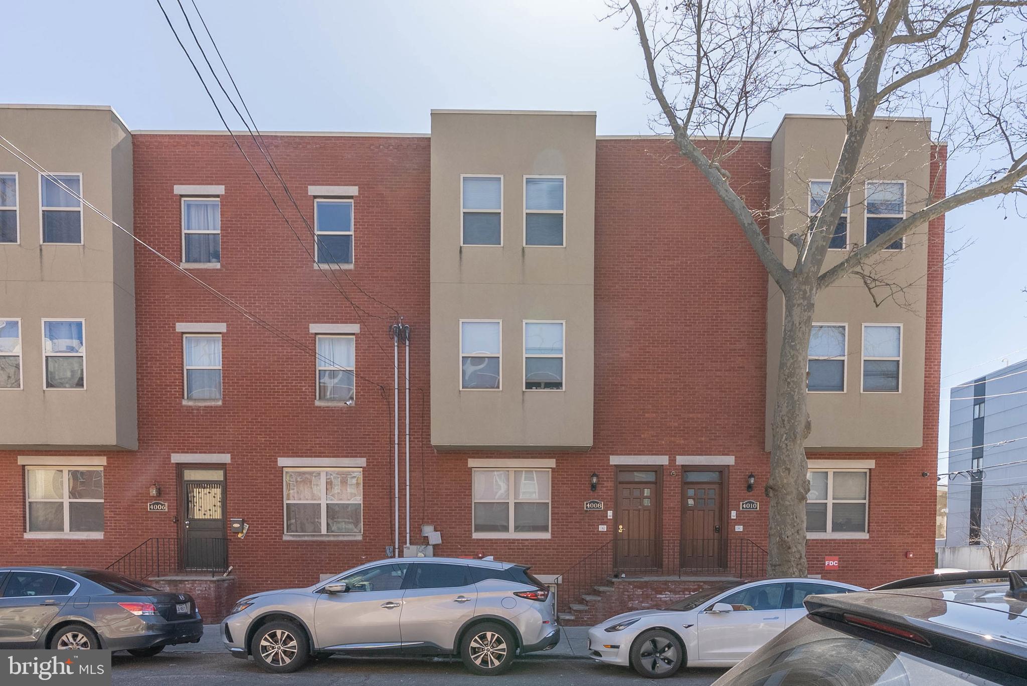 Amazing investment opportunity. This modern, fully occupied 3-unit, 7-bedroom multi-family property was built in 2012 and is situated in the highly sought-after West Powelton neighborhood of Philadelphia. Just a short walk from the University of Pennsylvania and Drexel University, ensuring consistent demand from students and professionals. This property offers investors an excellent opportunity to acquire a turnkey asset with significant potential for rental growth. The property is also located within a Qualified Opportunity Zone, providing potential tax advantages for investors. The unit mix includes two (2) two-bedroom, one-bathroom units and one (1) three-bedroom, two-bathroom unit. The units offer hardwood floors, stainless-steel appliances, in-unit washer and dryers, and much more. Don’t miss this rare opportunity to own a high-performing multi-family property in a rapidly developing area. Eight property portfolio, can be purchased individually or as a full / partial portfolio (4008, 4010, 4032 & 4011 Baring Street, 416-18 N. Wiota Street, 508 Budd Street, 1537 Swain Street and 1802 N. 5th Street). Seller is in the process of appealing taxes.