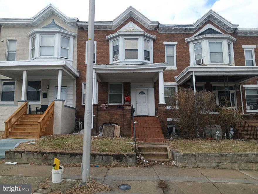 ONLINE AUCTION: Bidding begins 2/16/2026 @ 10:00 AM. Bidding ends 2/18/2026 @ 11:00 AM. List Price is Suggested Opening Bid. Deposit: $5,000.
 
This two-story porch front townhouse is located in the Northwest Community Action neighborhood of Baltimore City. Residents can enjoy nearby facilities and attractions such as the Coppin State University and Gwynns Falls Park. This property has unknown occupancy. The area provides convenient access to major traffic artery, W North Ave, offering straightforward connectivity to surrounding parts of Baltimore and regional highways.