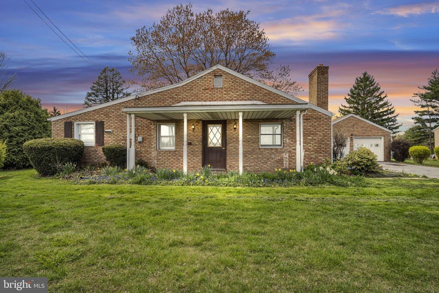 Welcome to this 3-bedroom, 1-bath ranch-style home that blends comfort & functionality into a single-level living experience. You'll be greeted by the inviting radiant floor heating—offering consistent warmth throughout the home and enhancing every season with cozy comfort underfoot.
Set on a spacious lot, this home features a seamless layout that maximizes both living and storage space. The home is filled with natural light, creating an ideal setting for everyday living. The kitchen, thoughtfully positioned at the heart of the home, offers ample cabinetry and workspace, perfect for home cooks and casual gatherings alike. Three well-proportioned bedrooms offer flexibility for families, guests, or home office use. What truly sets this property apart is its dual garage setup: an attached garage provides everyday convenience, while the detached garage offers endless possibilities. Whether you're a car enthusiast, hobbyist, or in need of a workshop or substantial storage solution, this versatile space is ready to meet your needs. Outside, you'll find a generous yard with room to garden, relax, or create your own outdoor oasis. With easy access to local amenities, schools, and commuter routes, this home combines the ease of single-level living with exceptional functionality. Whether you're looking to simplify your lifestyle or searching for space to spread out and grow your passions, this home offers a rare opportunity to have both.