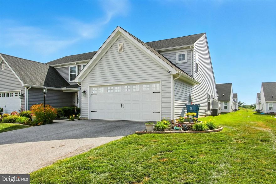 Motivated Sellers!!!! Bring an offer! 
Welcome home to this beautifully maintained 5 year old semi-detached in Paradise Village, Abbottstown. With its modern open floor plan, 3 bedrooms, and 2.5  bathrooms, this home blends comfort with style.
Step inside to find a spacious first floor master suite designed for convenience and privacy. The heart of the home is the large kitchen with a generous island, perfect for entertaining guests, meal prepping, or gathering with family. The kitchen flows seamlessly into the dining area and living room, over looking the cozy fireplace creating the open concept space everyone is looking for.  Upstairs, you’ll find additional bedrooms that offer flexibility ideal for family, guests, or even a home office. A large 2-car garage provides ample storage and parking space, while thoughtful design and modern finishes throughout make this home truly move-in ready.