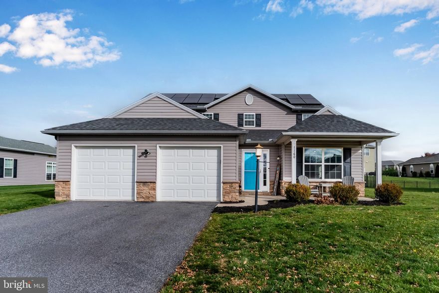 Welcome home to the highly sought-after New Windy Heights community in the Northern York County School District! This beautifully maintained home offers a warm and flexible layout designed for today’s lifestyle, featuring two primary suites—one on the first floor and another on the second—each providing a private retreat for rest and relaxation. At the heart of the home, the gourmet kitchen shines with a peninsula for casual seating, a pantry, and ample counter space—perfect for cooking, gathering, or even a little crafting fun. The open living and dining areas flow together effortlessly, creating an inviting space for both everyday living and entertaining. An office, powder room, and first-floor laundry room add ease and functionality to the main level. Upstairs, you’ll find the second en suite, along with two additional bedrooms, a full bath, and a versatile bonus room that can serve as a fifth bedroom, office, or playroom. Thoughtful updates throughout include modern lighting, barn doors, and tasteful finishes that make the home feel warm and welcoming. Step outside to enjoy the fenced-in backyard and extended patio—a perfect setting for relaxing, playing, or hosting friends and family. Ideally located close to schools, parks, and local amenities, including major highways. This home beautifully blends comfort, style, and convenience.  Why build when you can move right in?  Call for a private tour today!