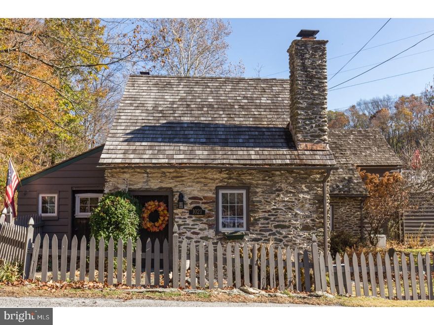 Impeccable stone colonial in move in condition on picturesque level home site in award winning West Chester School District. Absolutely not a drive by! 4 spacious bedrooms 2 bathrooms 1 powder room and an oversized 2 car garage. The first floor features exposed beamed ceilings and wide plank hardwood flooring throughout. Exposed stone wall in formal dining room. Living room with corner fireplace complete with vintage crane for cooking.  Wonderful built ins and volume ceilings. First floor office/game room/study. Remodeled eat in kitchen with white cabinetry, granite tops and stainless steel appliances. Spacious Master suite with his and hers walk in closets, sliding glass doors, beamed ceilings and private master bath. The bathrooms have been updated with gorgeous ceramic tile and frameless shower door. The yard is a one of a kind oasis with beautiful gardens, a pond, a running stream, meadows and wonderful Chester County views. Own a piece of history dating back to 1780. This home was the Jonathan Cope House. Located minutes from WC Boro, Exton, easy access to Phila Airport, King of Prussia, Wilmington and all major routes. *Brand New AC & Air Handler with 7 Year Warranty*